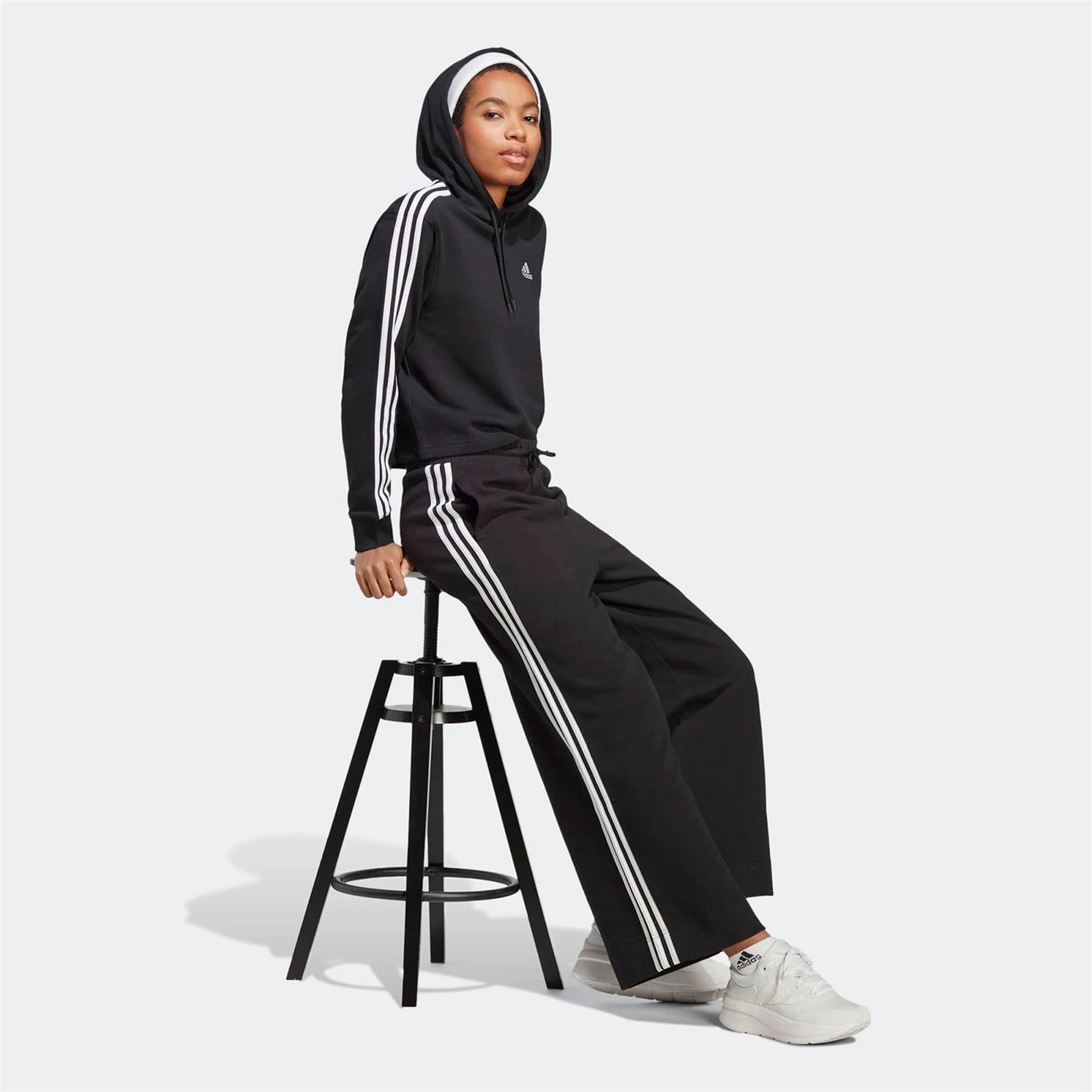 Adidas Kadın Günlük Eşofman Altı W 3S Ft Wide Pt Ic8775