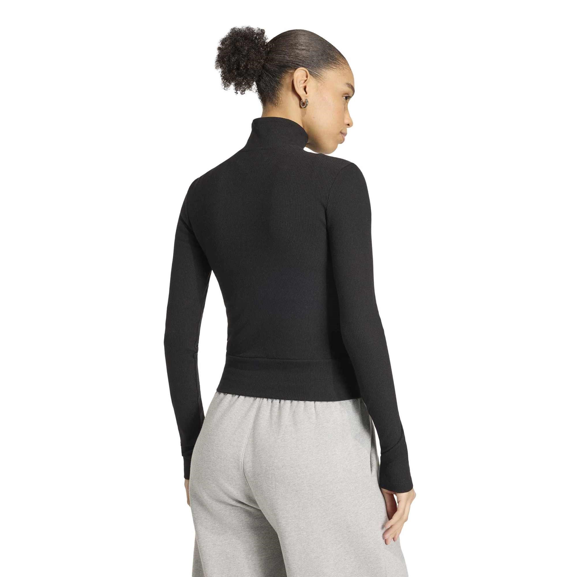 Adidas Kadın Günlük Eşofman Üstü Ess Rib Fz Tt Kr3598 ESS RIB FZ TT