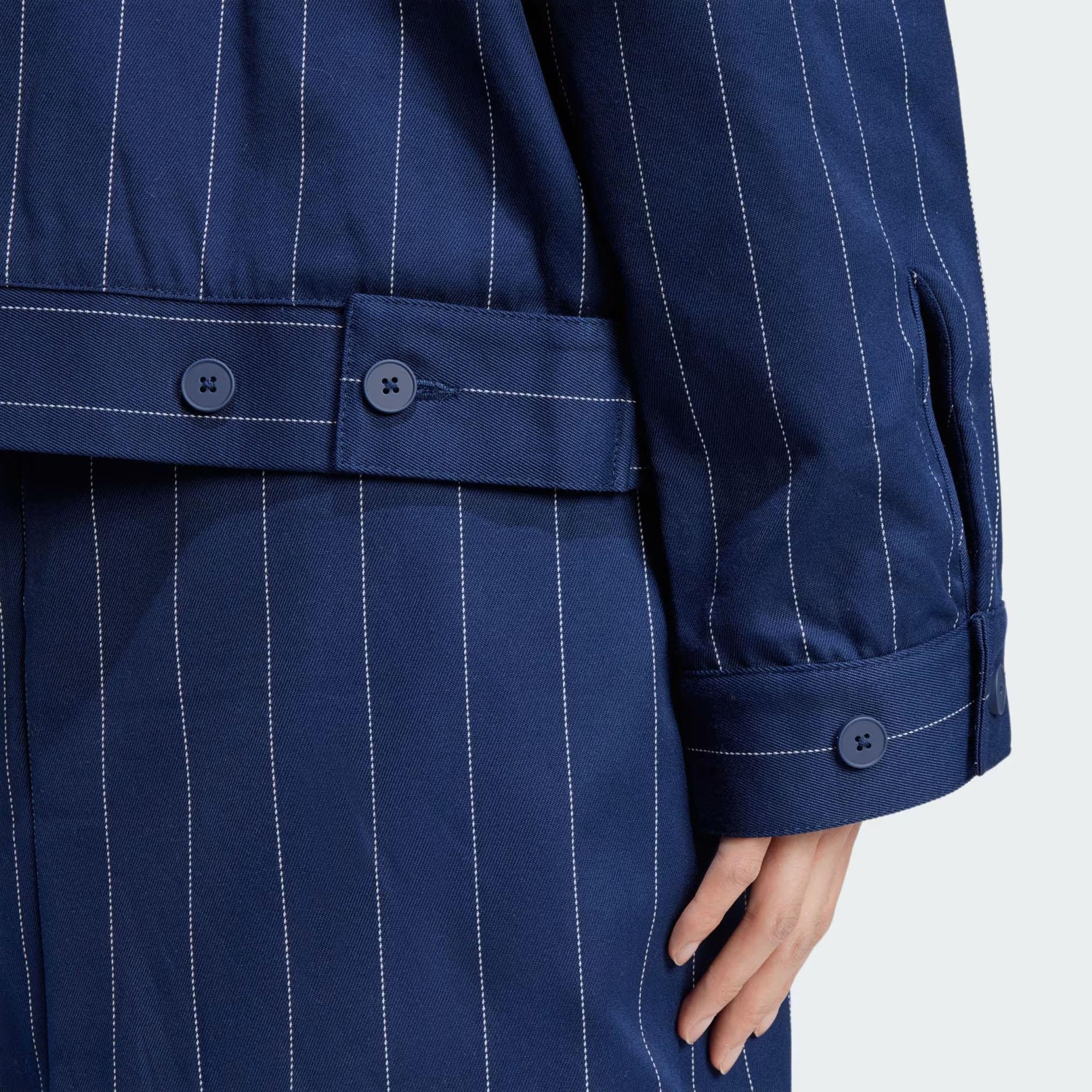 Adidas Kadın Günlük Eşofman Üstü Pinstripe Harrington Jacket Jj3477