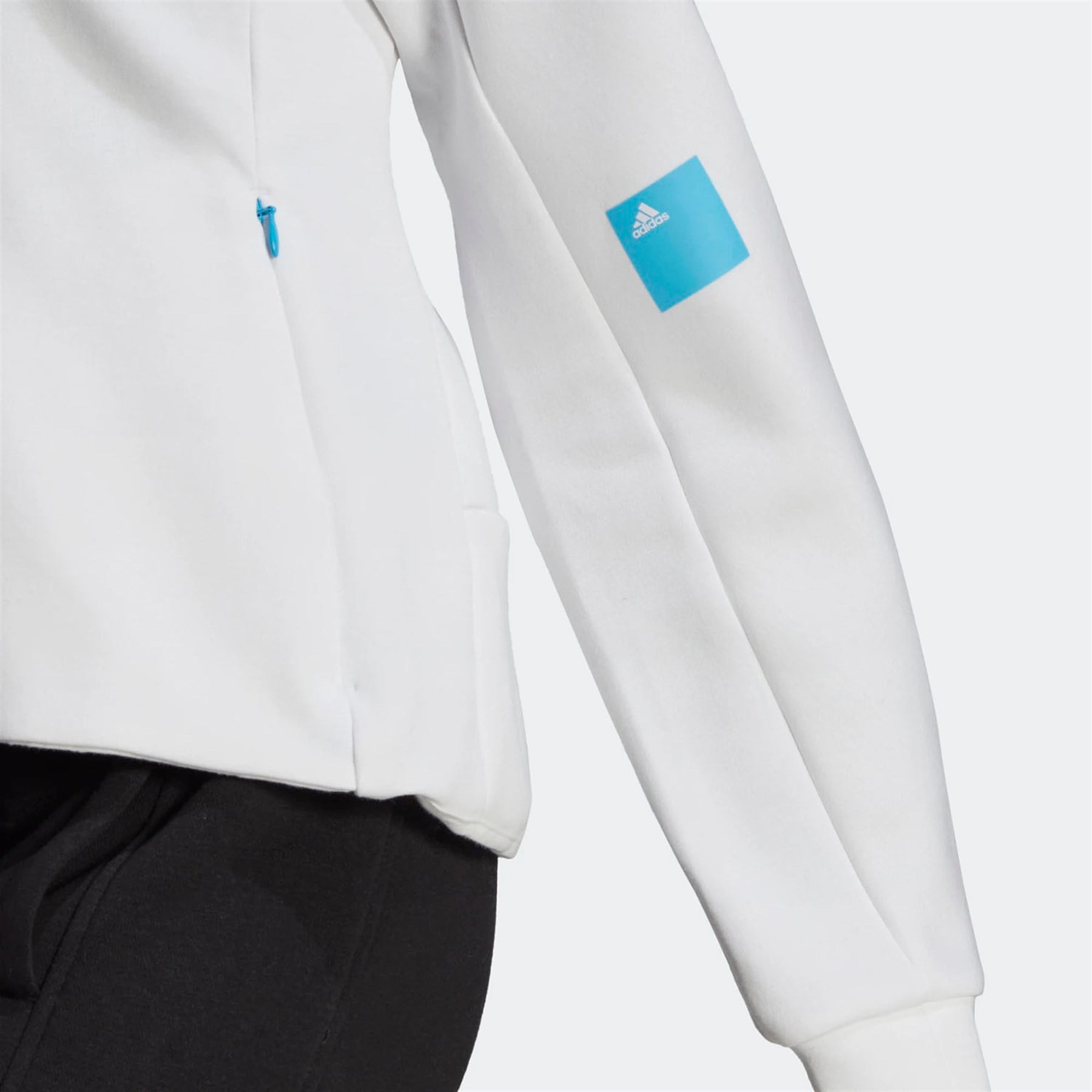 Adidas Kadın Günlük Kapşonlu Eşofman Üstü W Mv Sl Fz Hd Hn1610