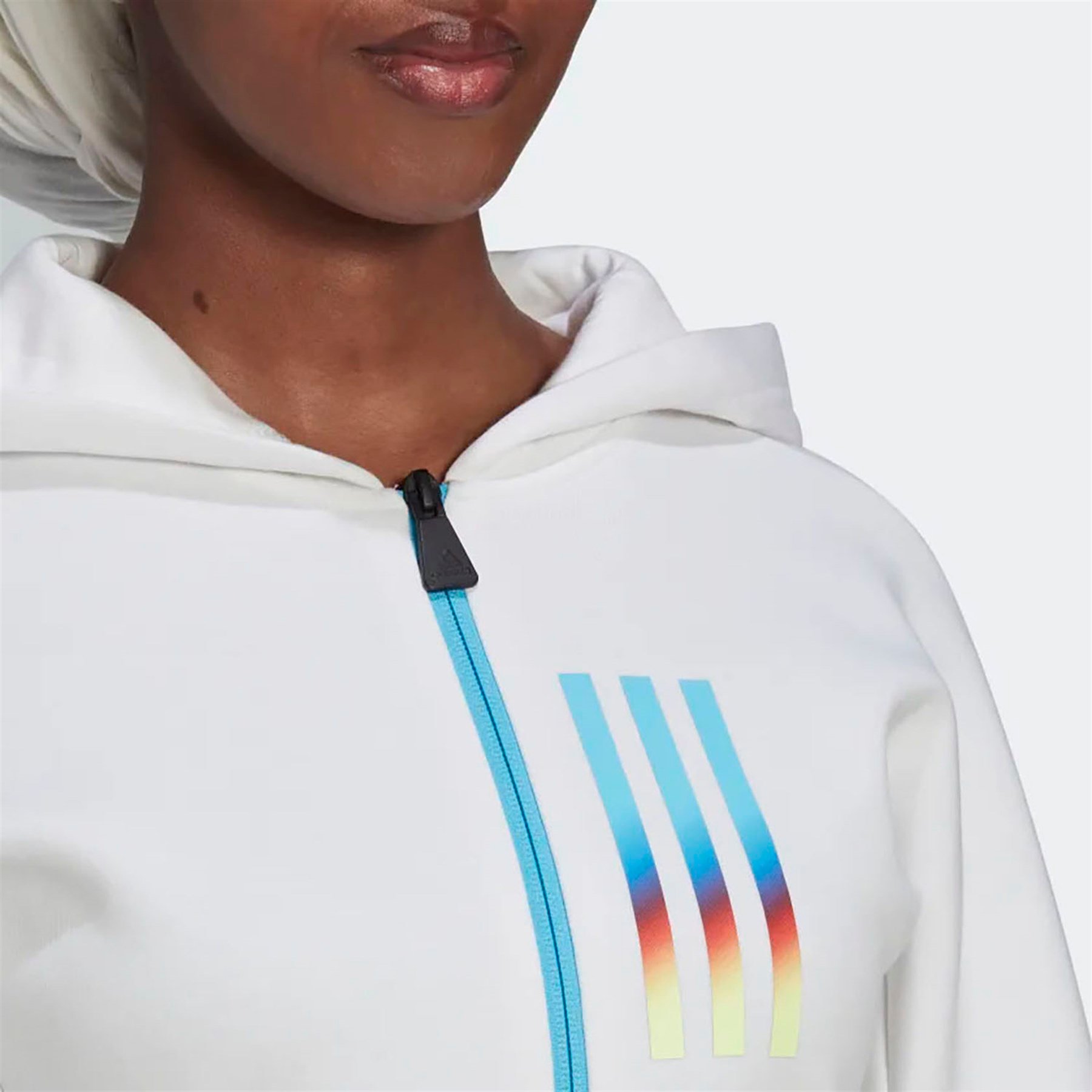 Adidas Kadın Günlük Kapşonlu Eşofman Üstü W Mv Sl Fz Hd Hn1610