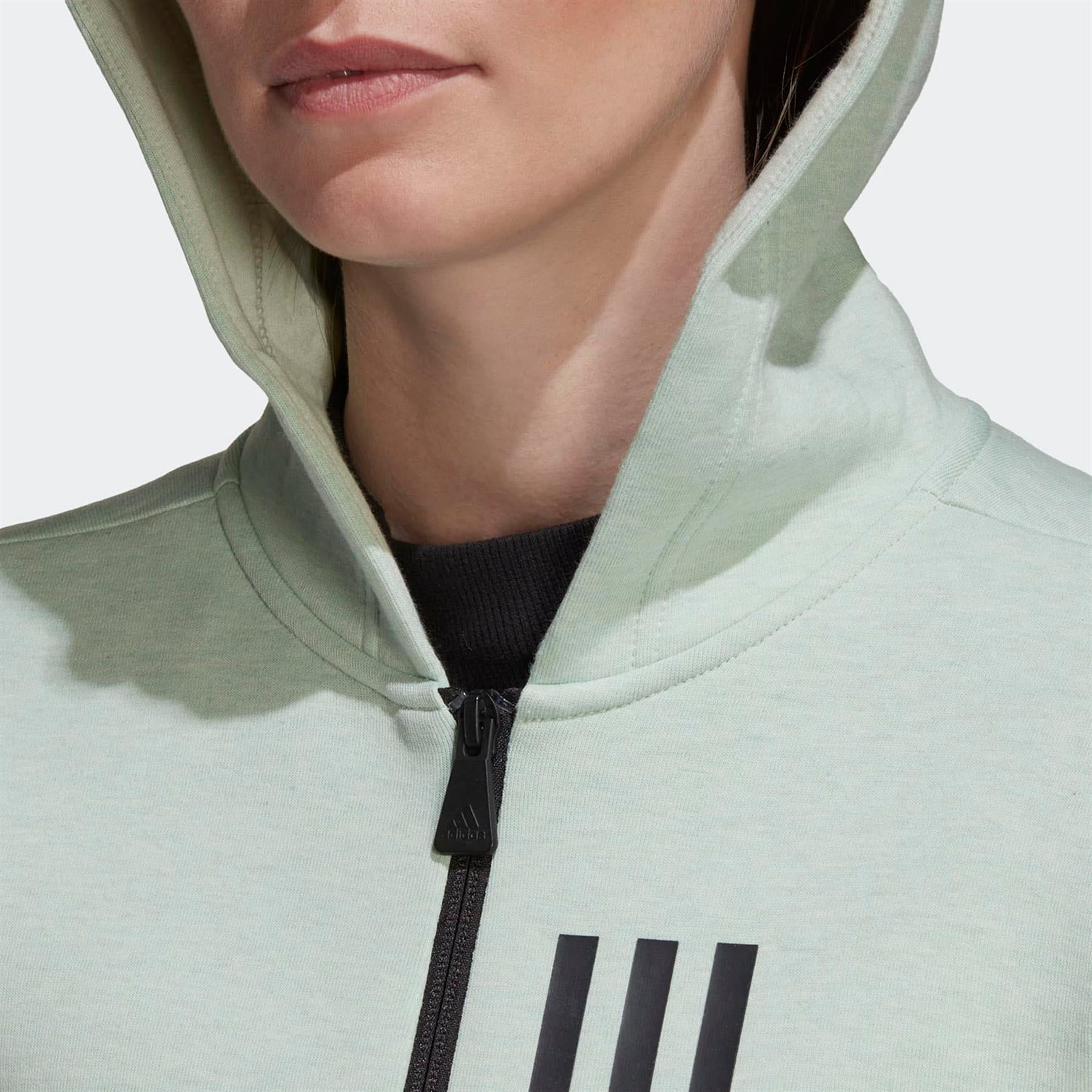 Adidas Kadın Günlük Kapşonlu Eşofman Üstü W Mv Sl Fz Hd Hc8809
