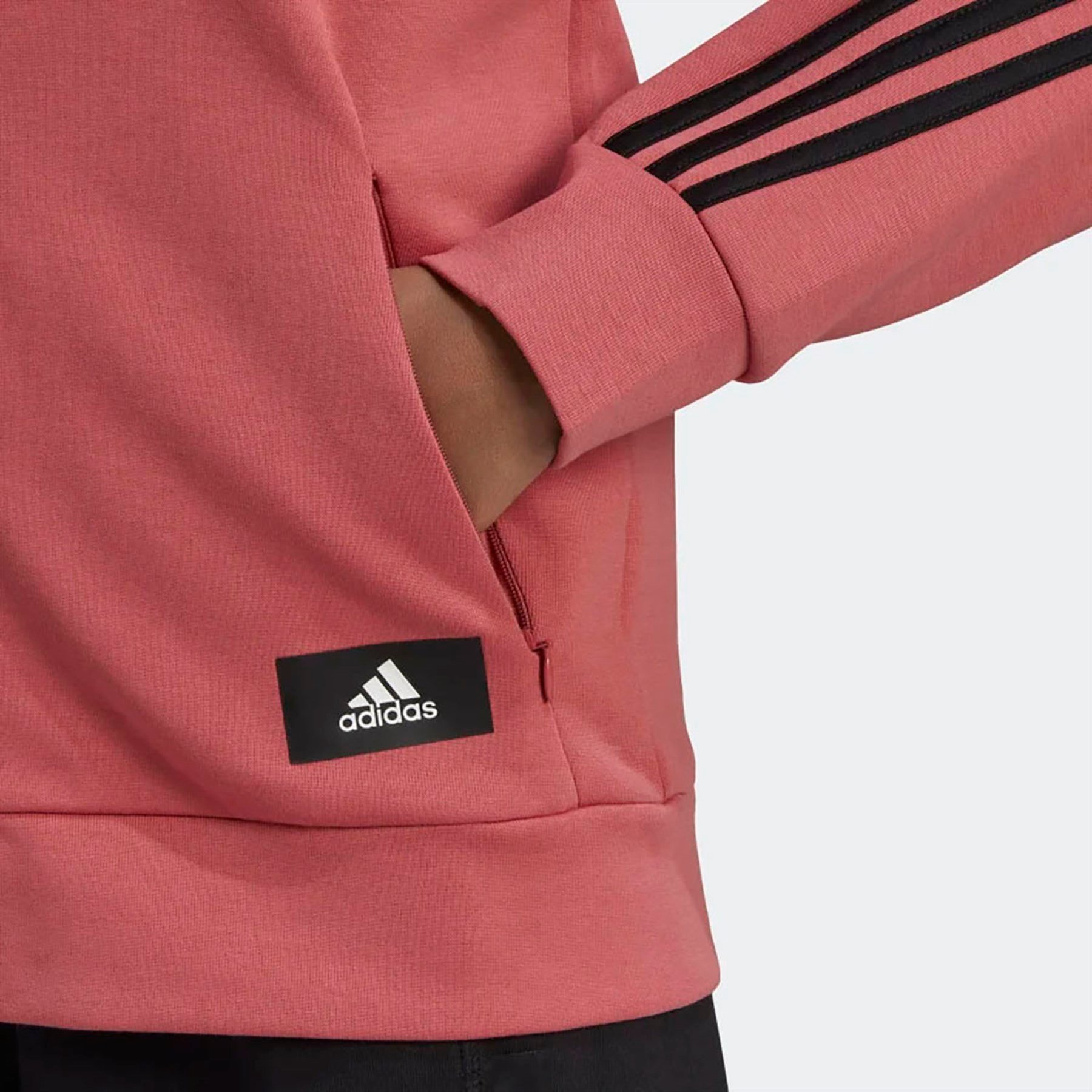 Adidas Kadın Günlük Kapşonlu Eşofman Üstü W Fı 3S Fz Reg Hk0530 W FI 3S FZ REG