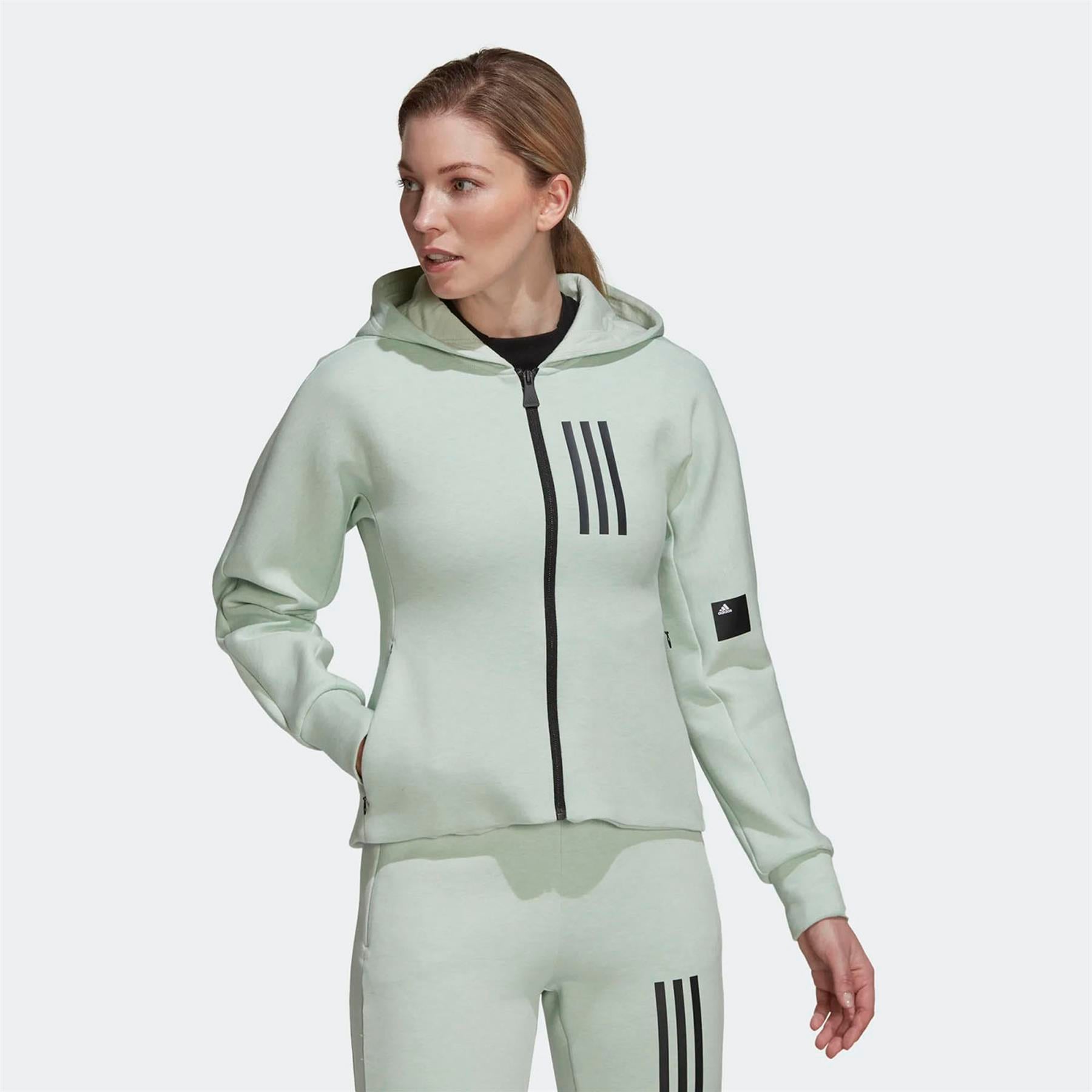 Adidas Kadın Günlük Kapşonlu Eşofman Üstü W Mv Sl Fz Hd Hc8809