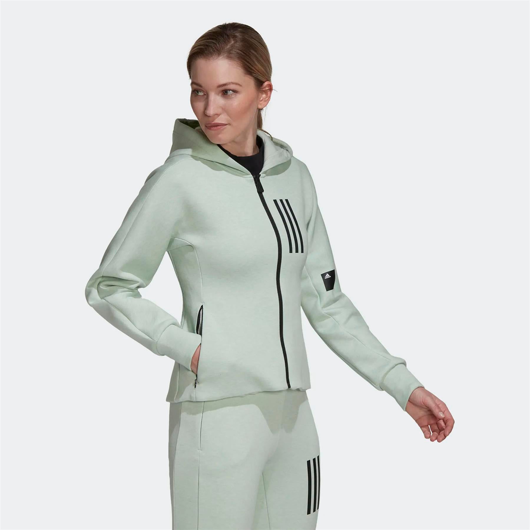 Adidas Kadın Günlük Kapşonlu Eşofman Üstü W Mv Sl Fz Hd Hc8809