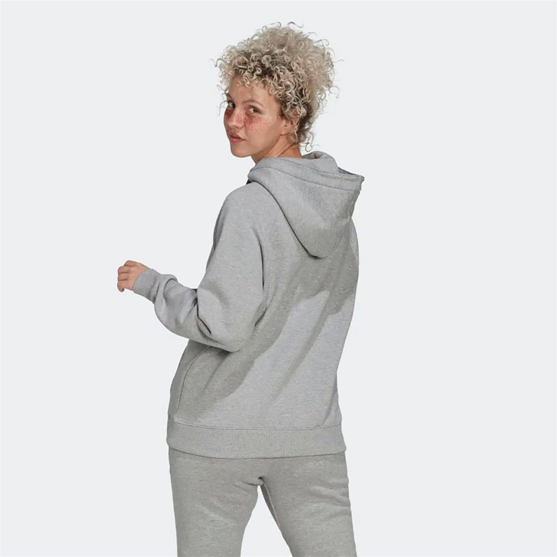 Adidas Kadın Günlük Kapşonlu Eşofman Üstü W New Ovsz Hdy Hg4358