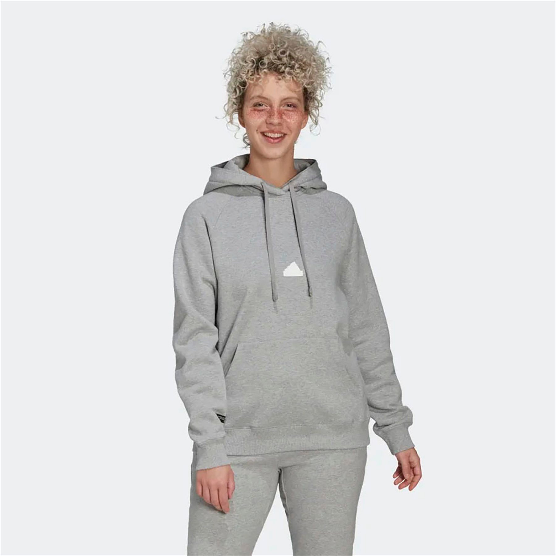 Adidas Kadın Günlük Kapşonlu Eşofman Üstü W New Ovsz Hdy Hg4358