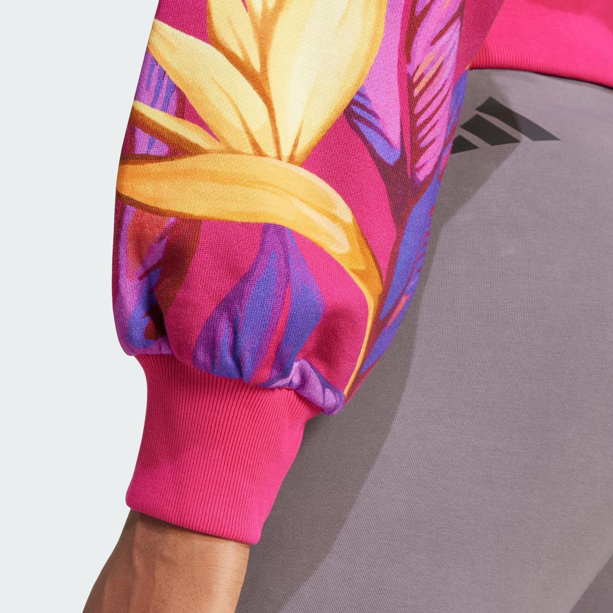 Adidas Kadın Günlük Kapşonlu Sweat Farm Hoodie Jd6283