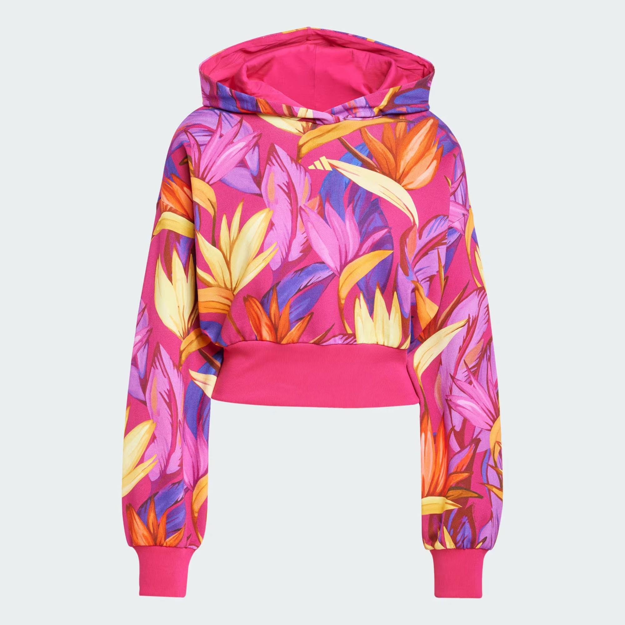 Adidas Kadın Günlük Kapşonlu Sweat Farm Hoodie Jd6283