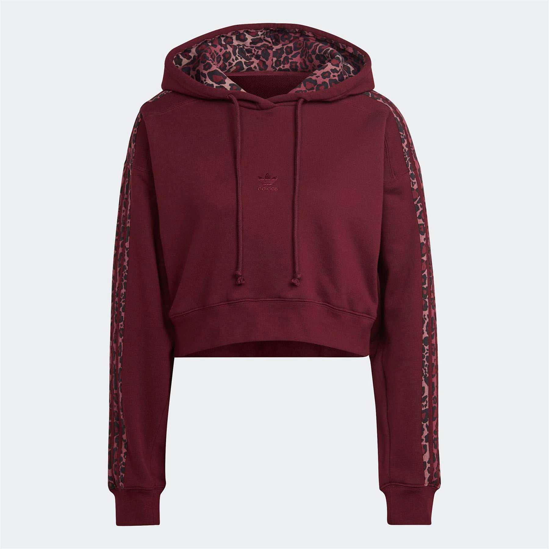 Adidas Kadın Günlük Kapşonlu Sweatshirt Hoodie Logo Hk5193