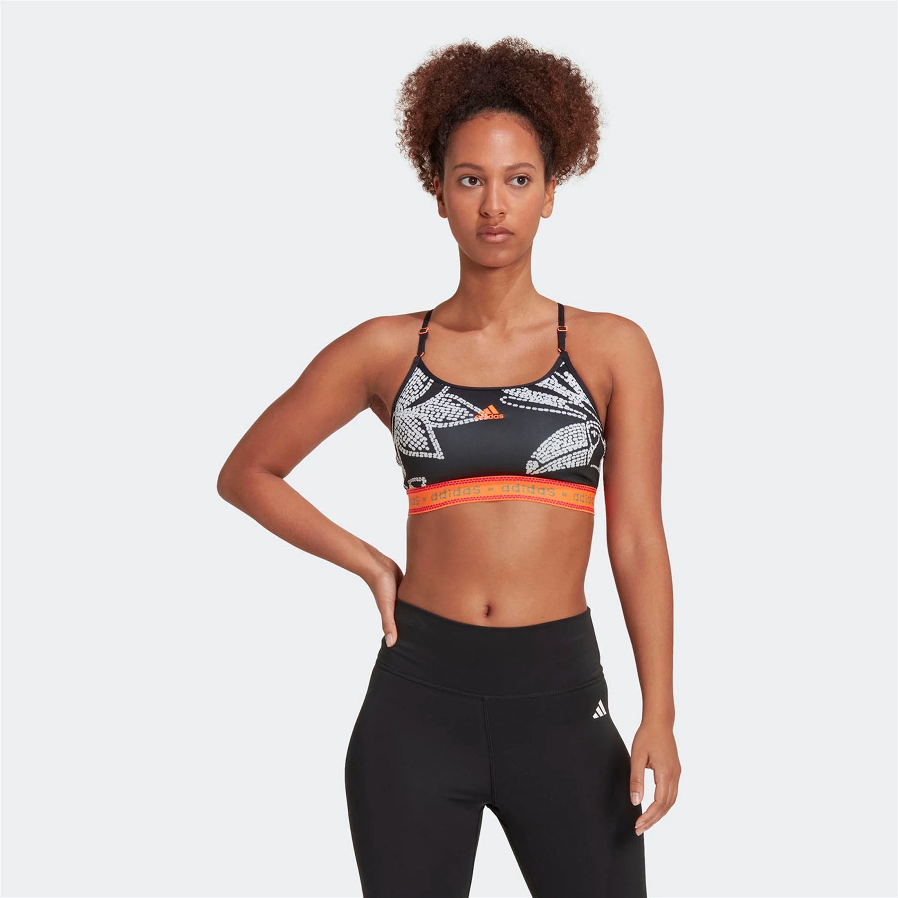 Adidas Kadın Günlük Sporcu Sütyeni Bra Farm Ls Bra HI5223