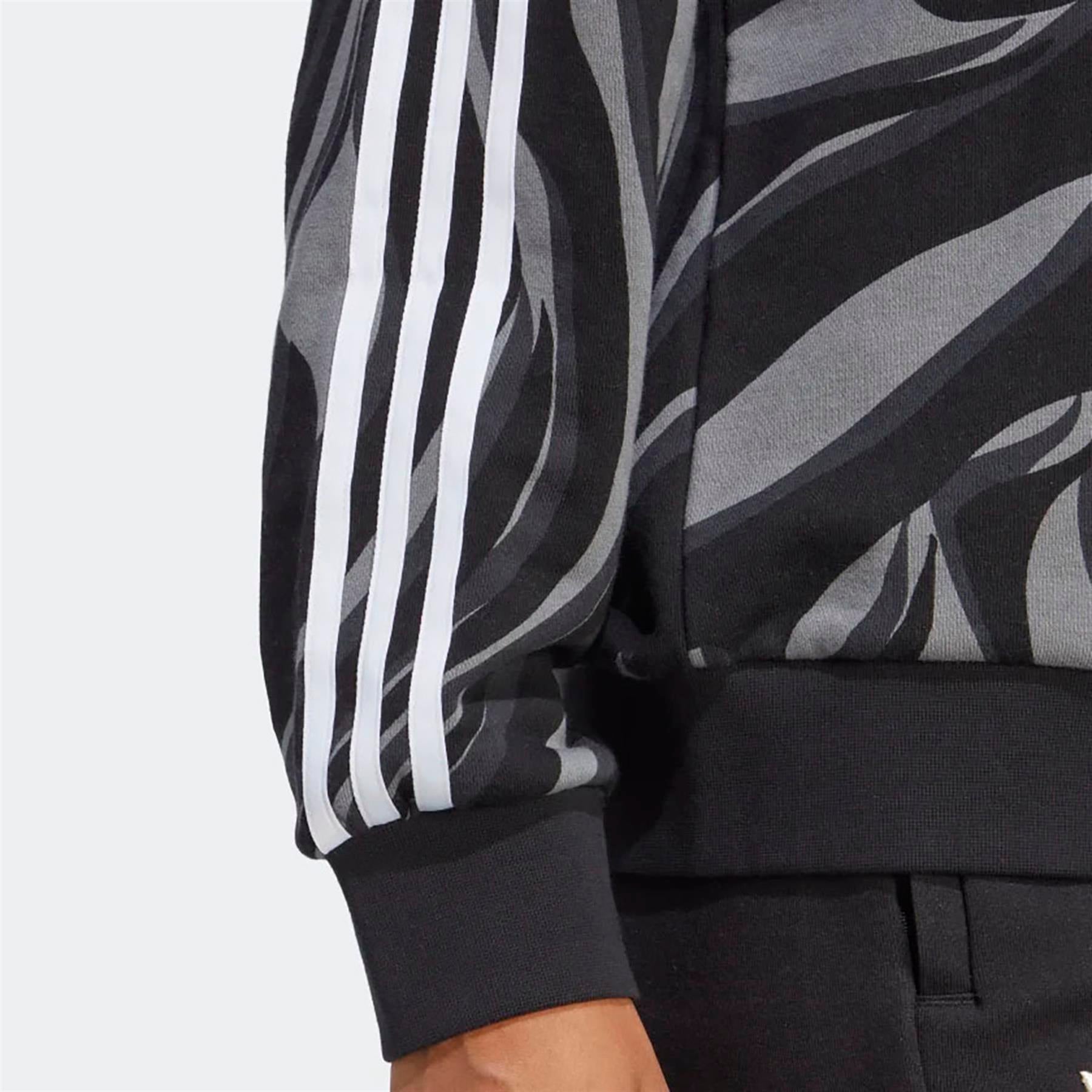 Adidas Kadın Günlük Sweatshirt Aop Sweatshirt Ij8188