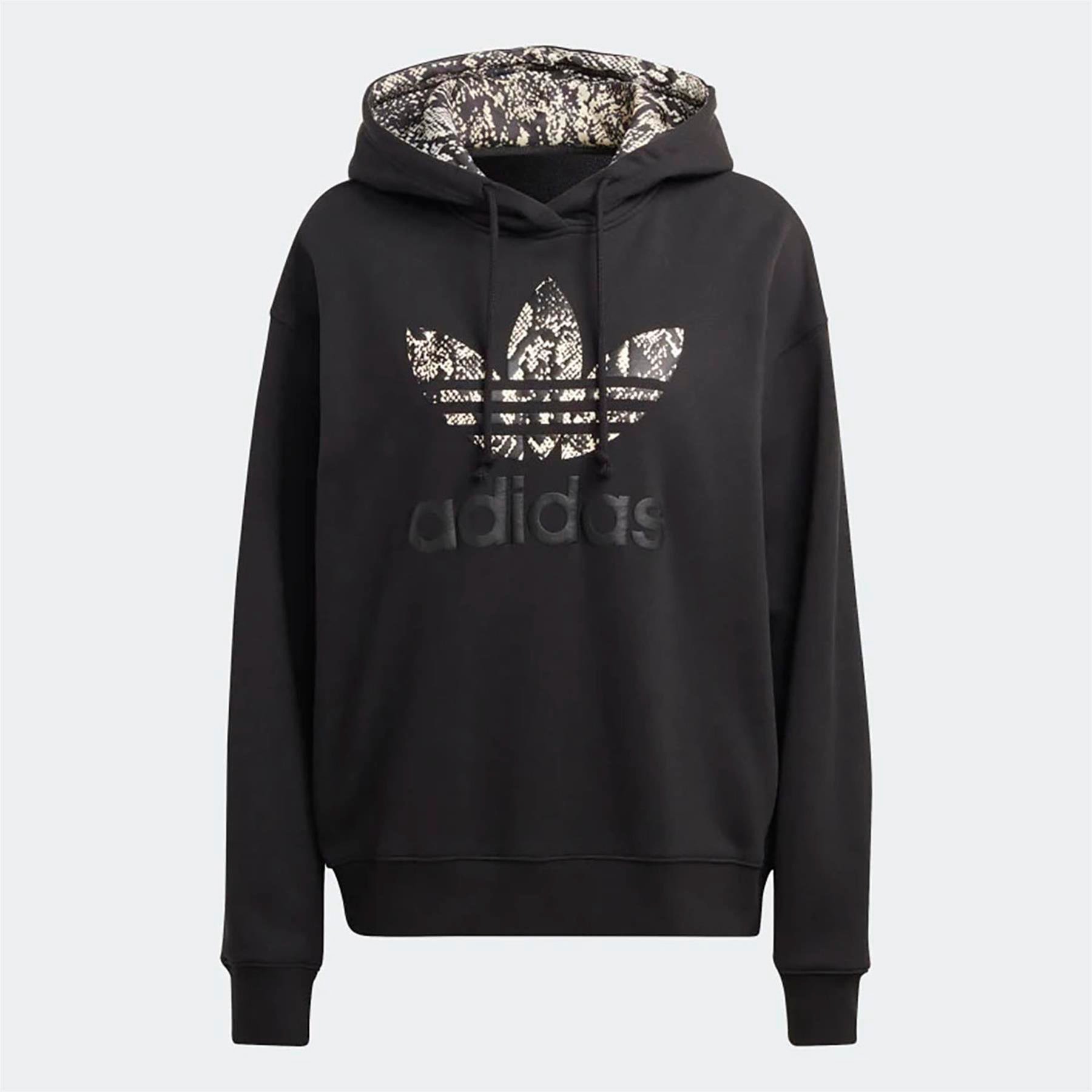 Adidas Kadın Günlük Sweatshirt Hoodie Logo Ic6076