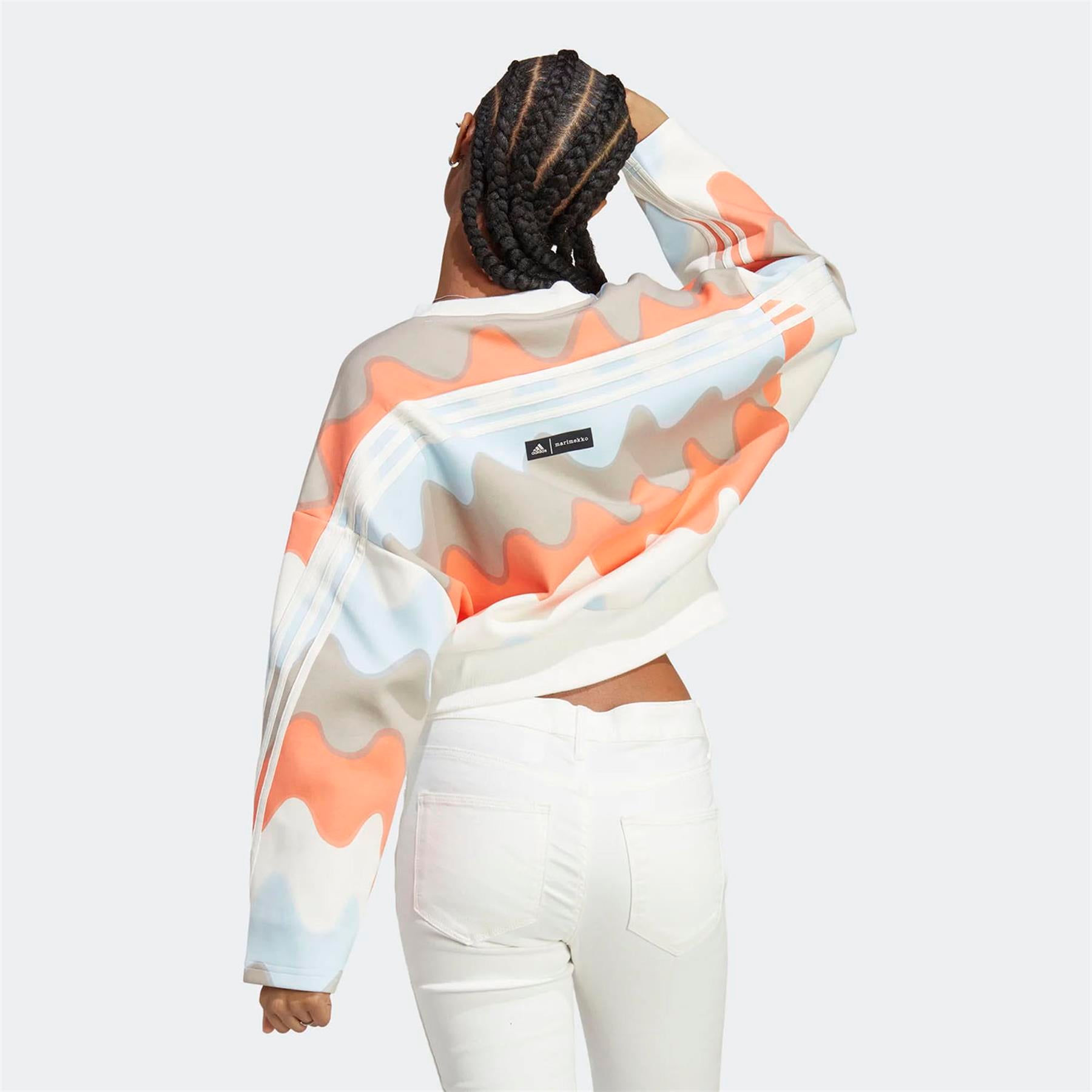 Adidas Kadın Günlük Sweatshirt W Mmk Fi 3S Crw Ic6351