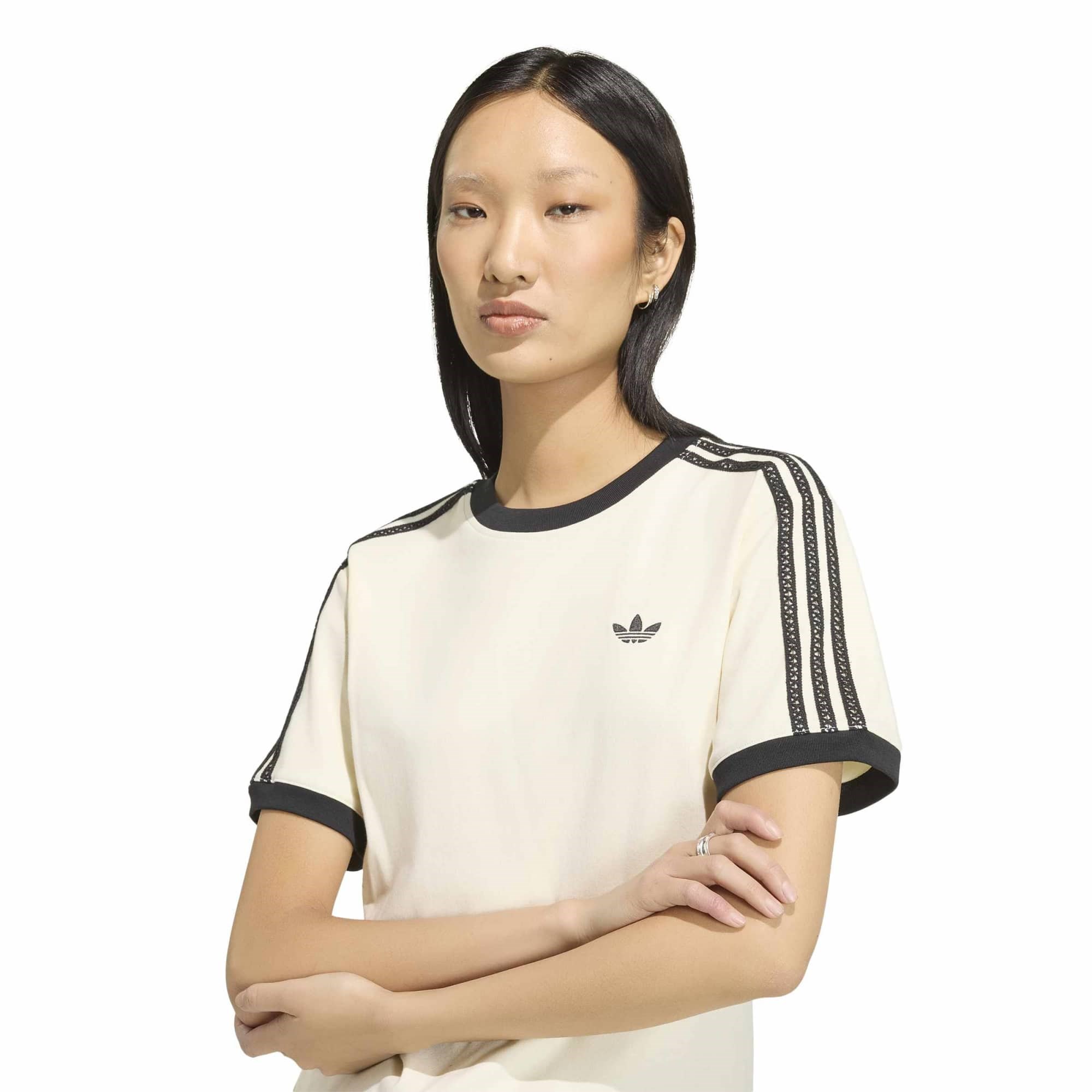 Adidas Kadın Günlük T-Shirt 3 Stripes Tee KX1881