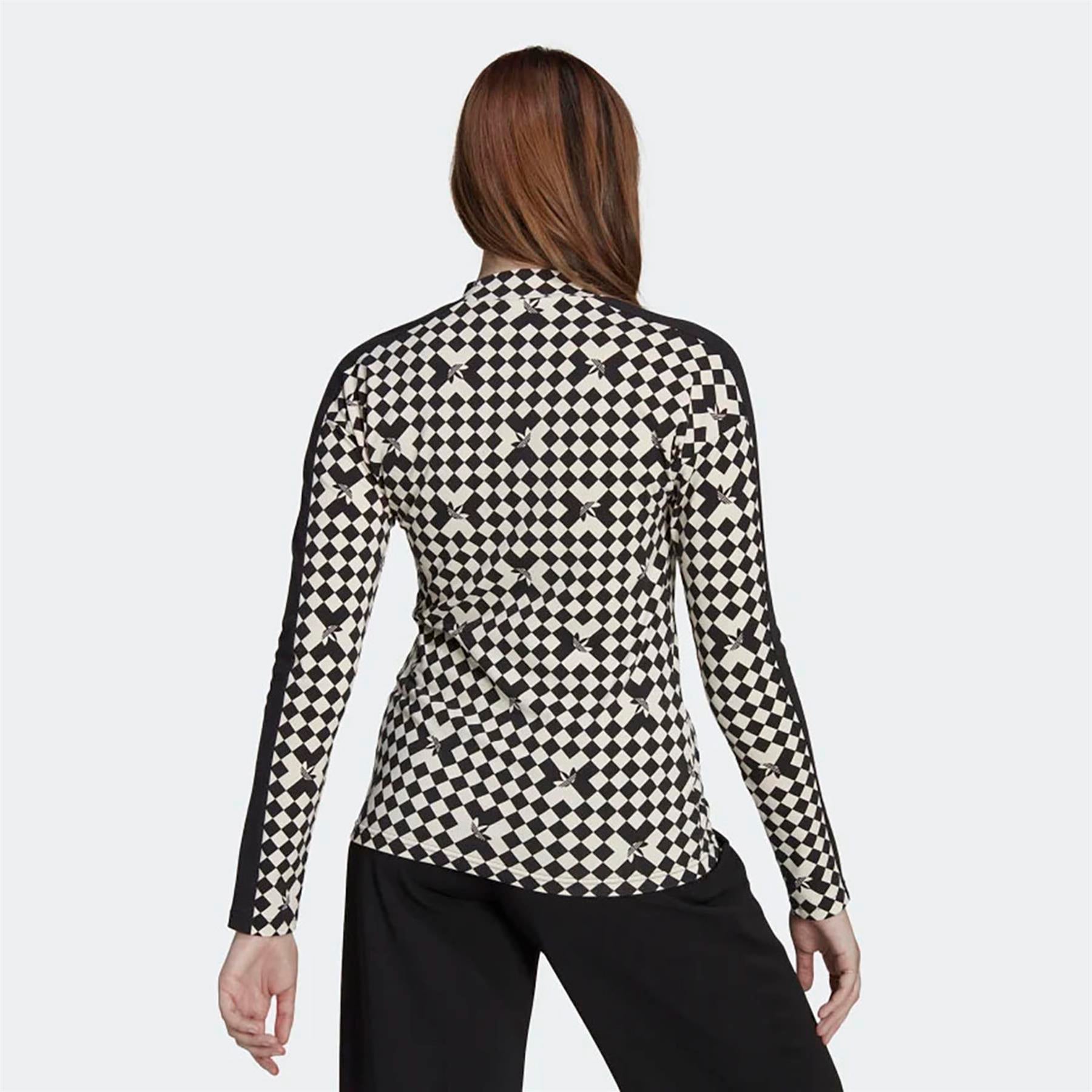 Adidas Kadın Günlük T-Shirt Aop Long Sleeve Ia3914