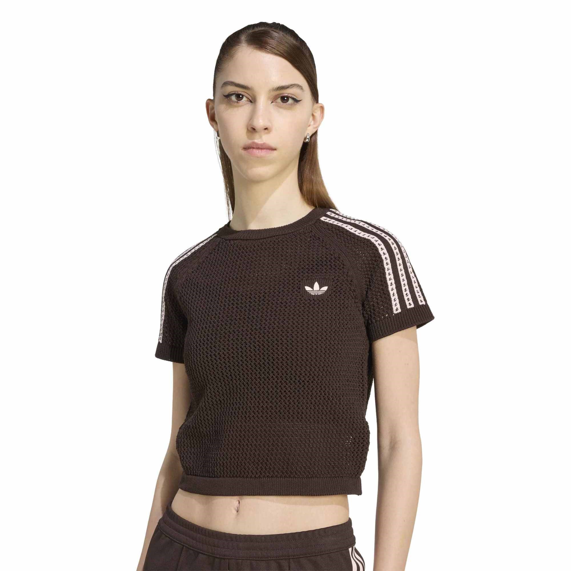 Adidas Kadın Günlük T-Shirt Crochet Tee Kc6480