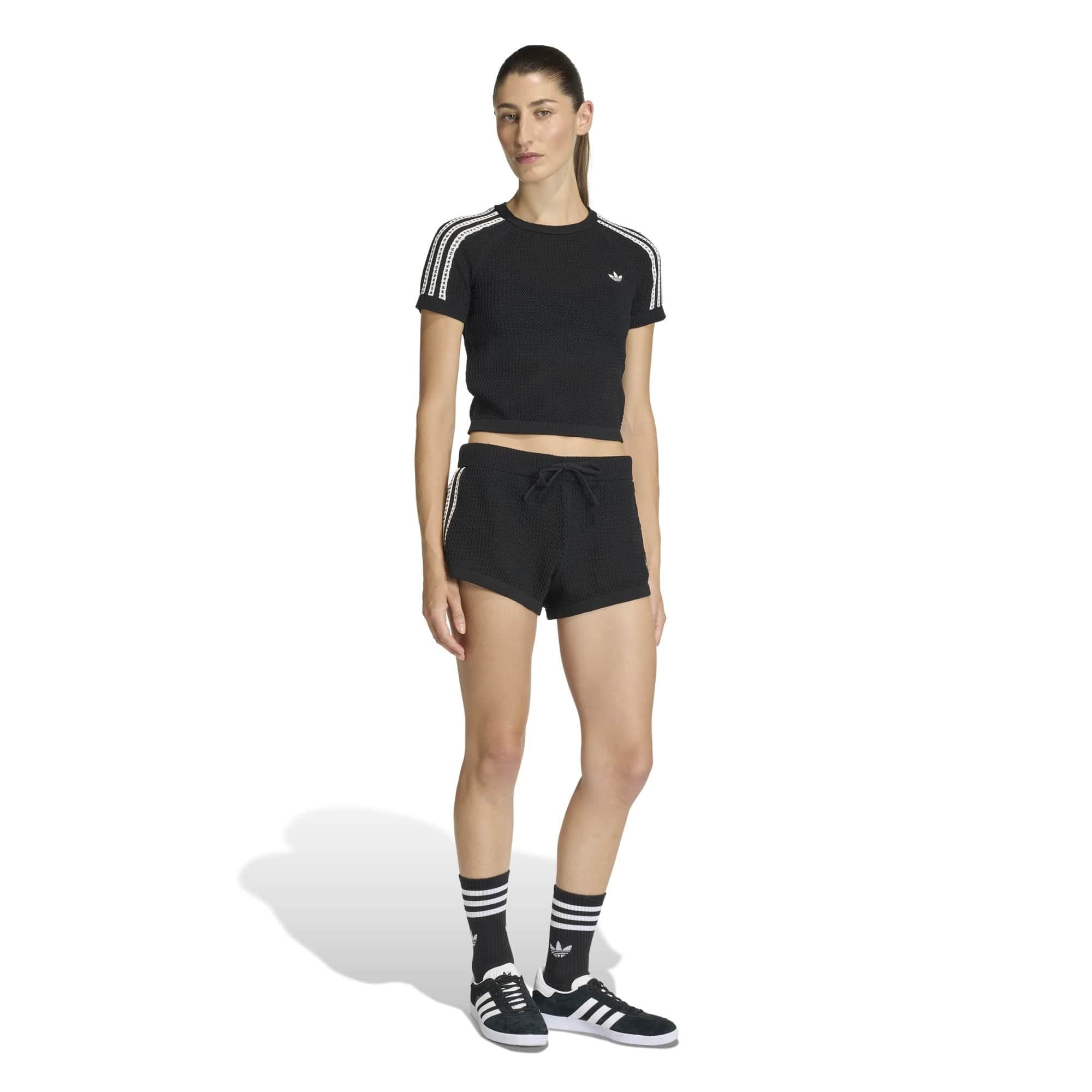 Adidas Kadın Günlük T-Shirt Crochet Tee Kc6481