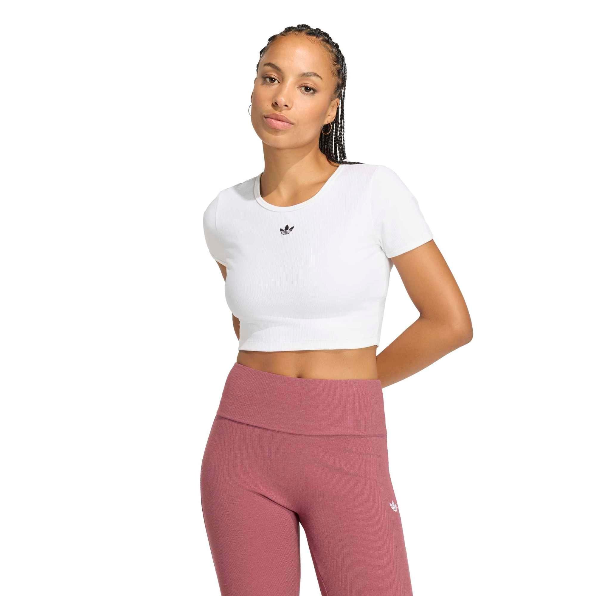 Adidas Kadın Günlük T-Shirt ESS Rib Tee KT4758