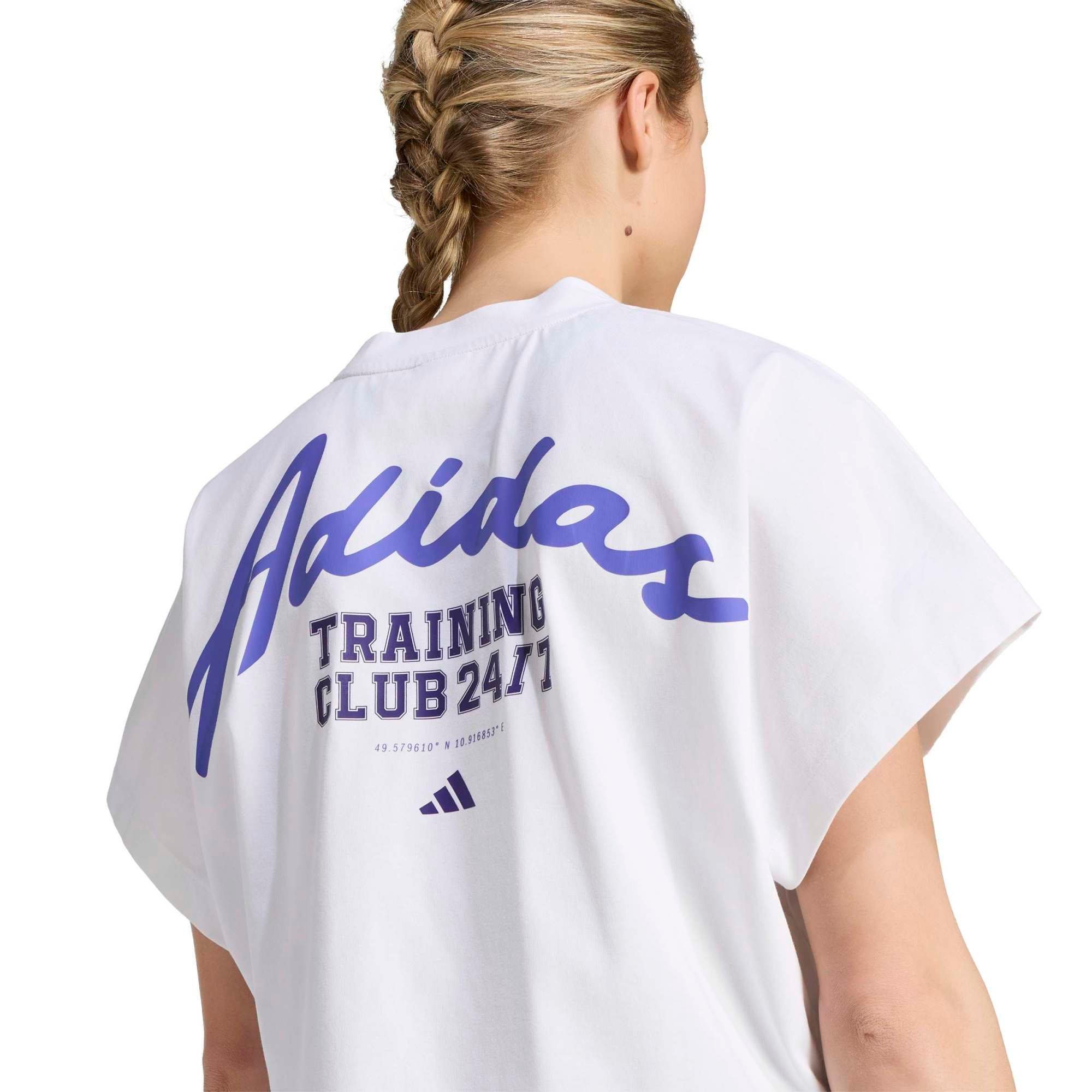 Adidas Kadın Günlük T-Shirt PWR GFX Tee KV1570 PWR GFX TEE