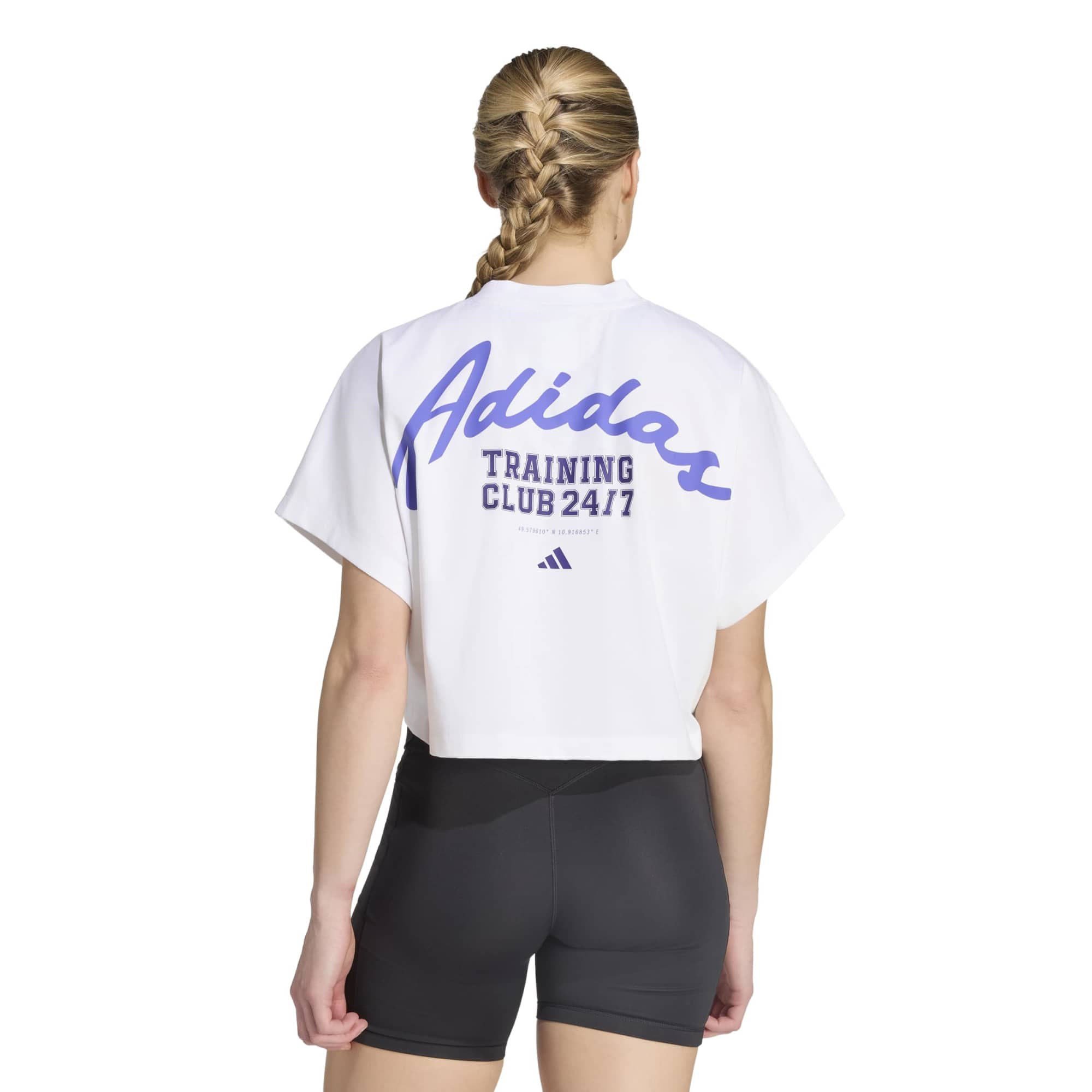 Adidas Kadın Günlük T-Shirt PWR GFX Tee KV1570 PWR GFX TEE