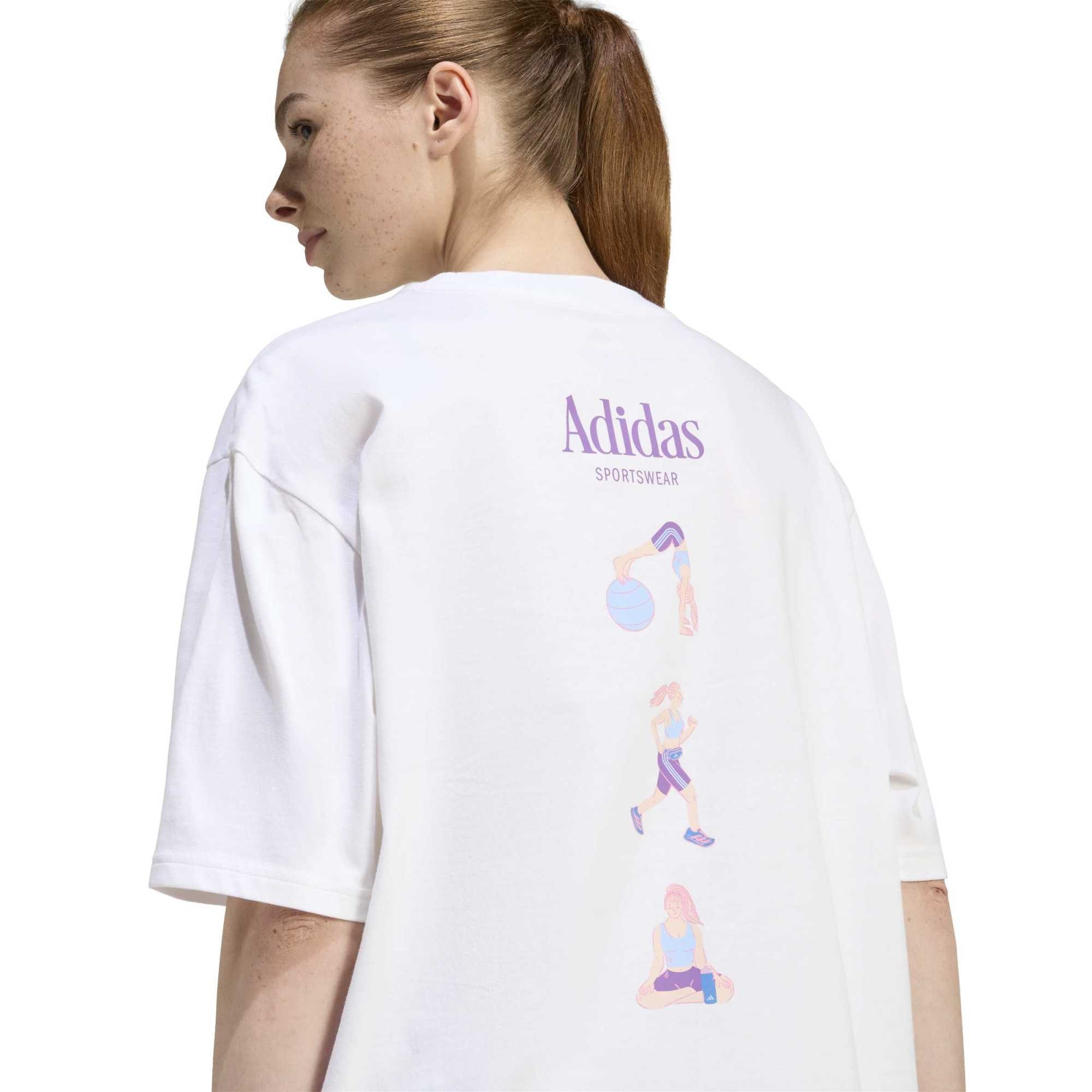 Adidas Kadın Günlük T-Shirt Soft Sport Os T Jz7904