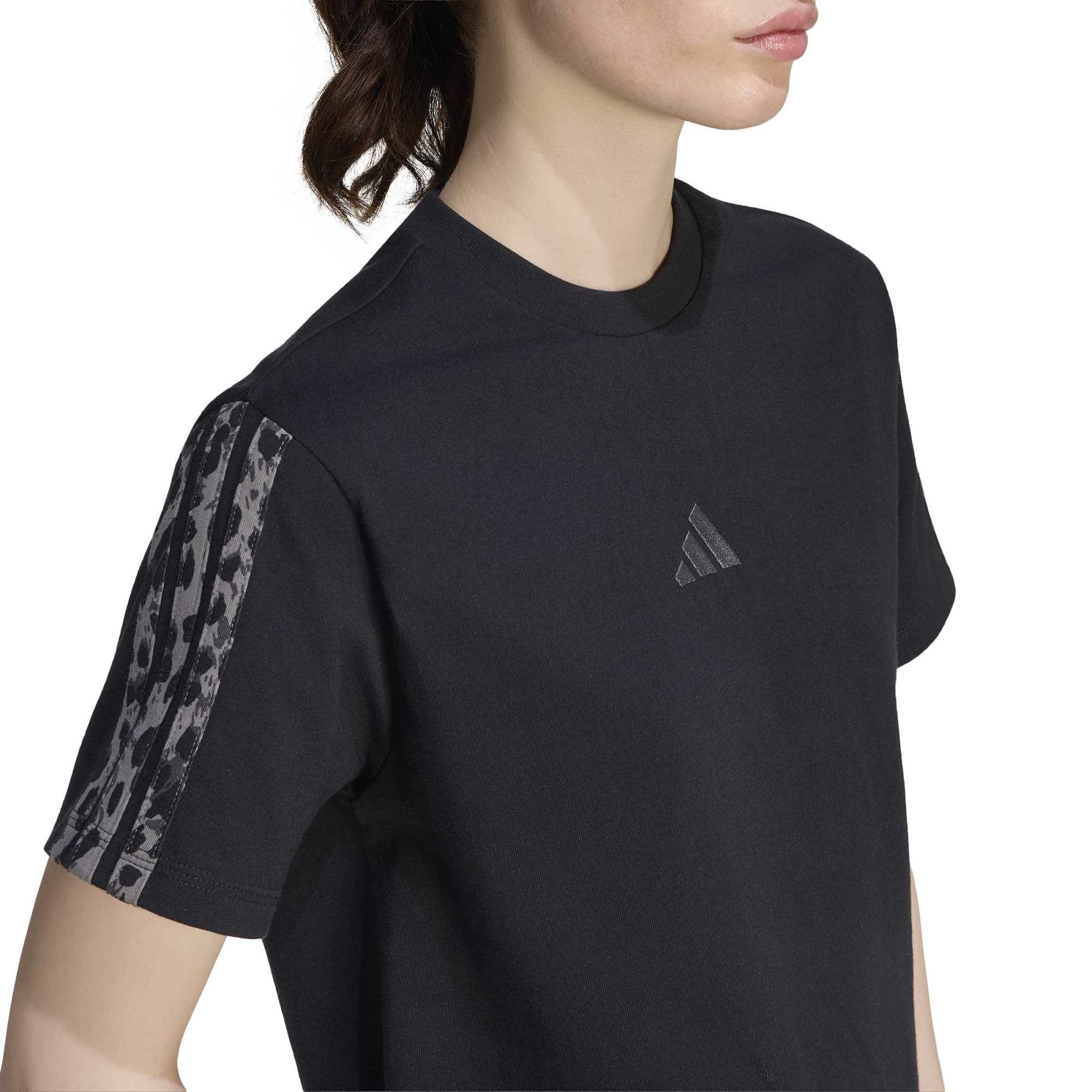 Adidas Kadın Günlük T-Shirt W AOP 3S SJ Tee KH1550