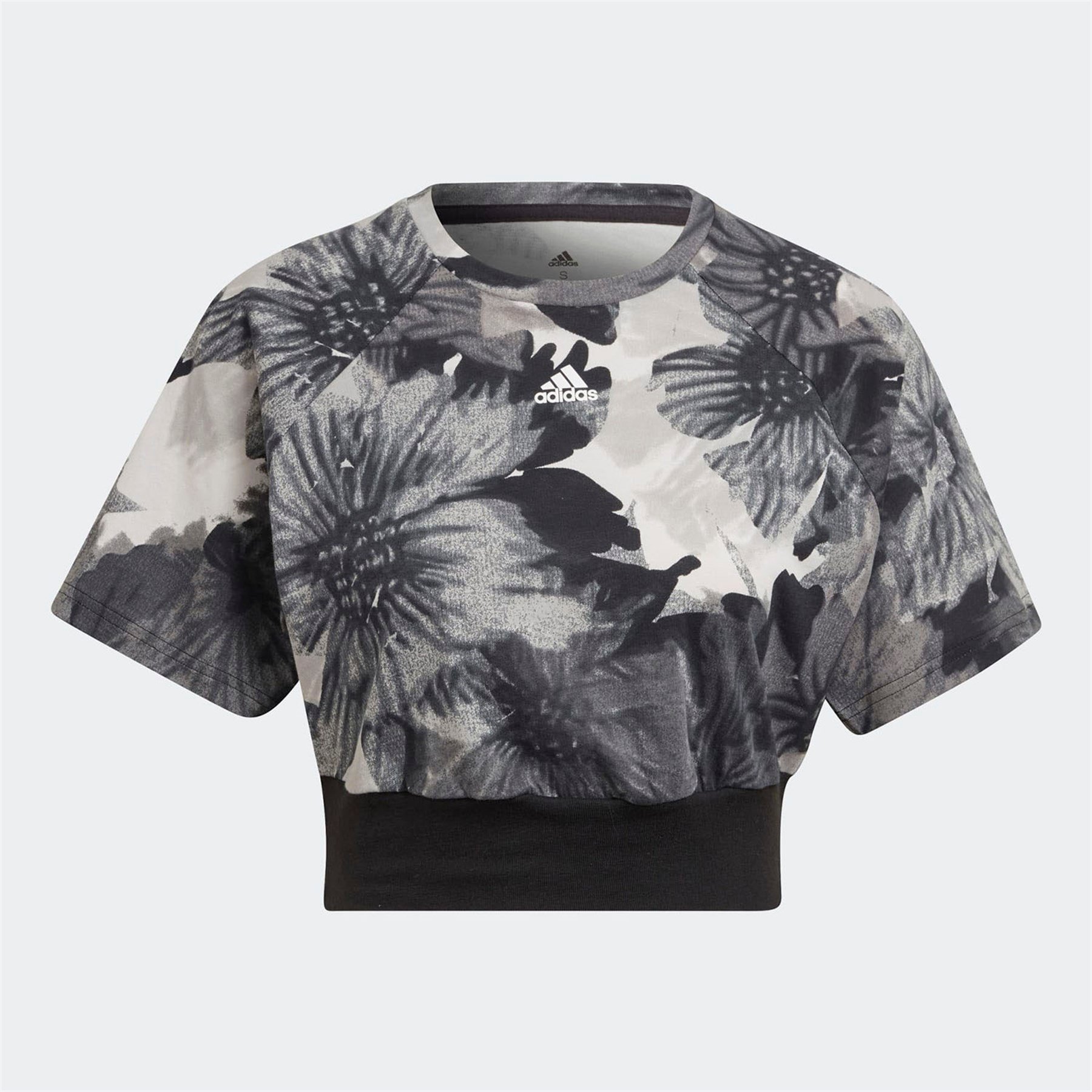 Adidas Kadın Günlük T-Shirt W Aop Crp Tee Hp0781