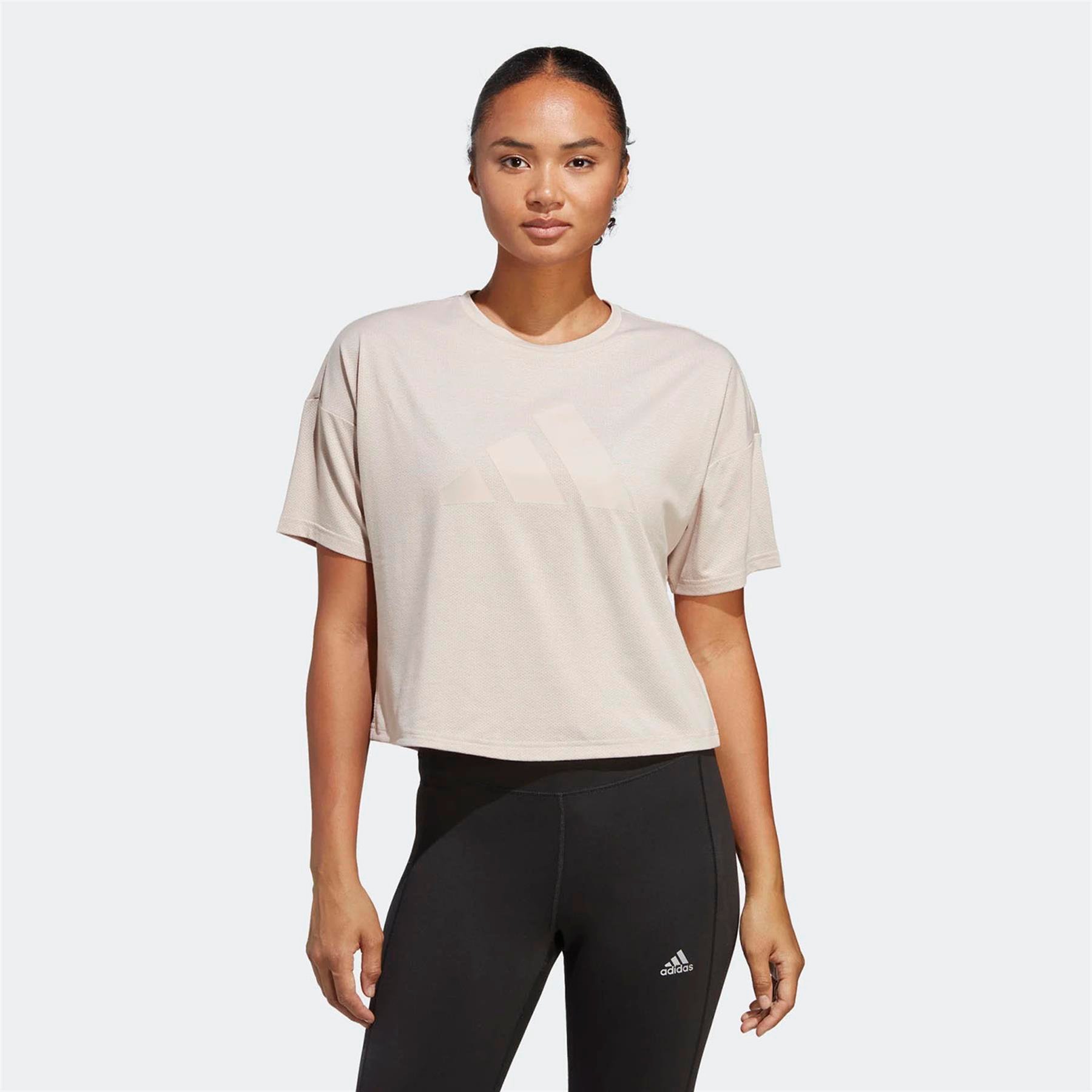 Adidas Kadın Günlük T-Shirt W I 3 Bar Tee 2 Hs2346