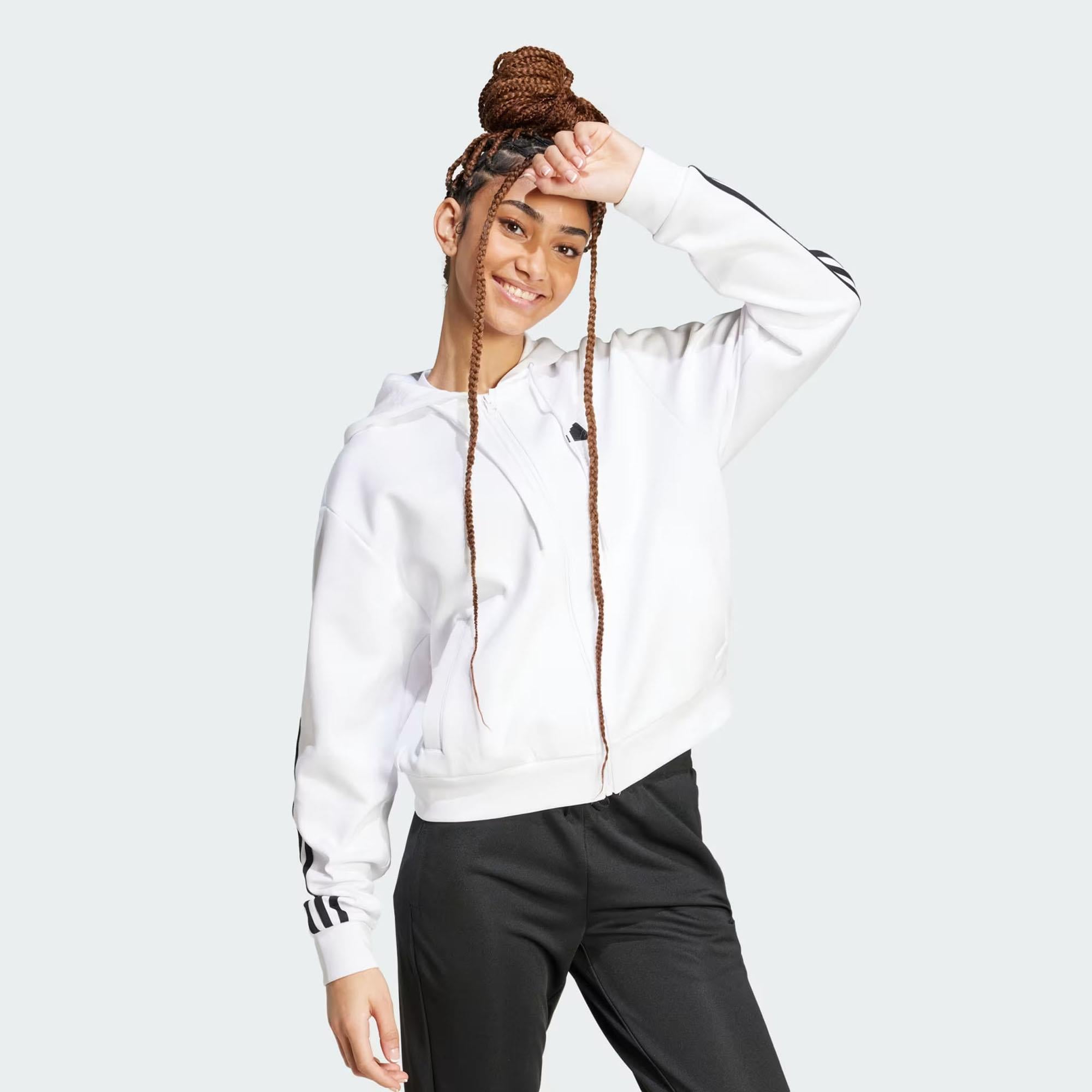 Adidas Kadın Kapşonlu Eşofman Üstü W Fı 3S Fz Hd Iw5254