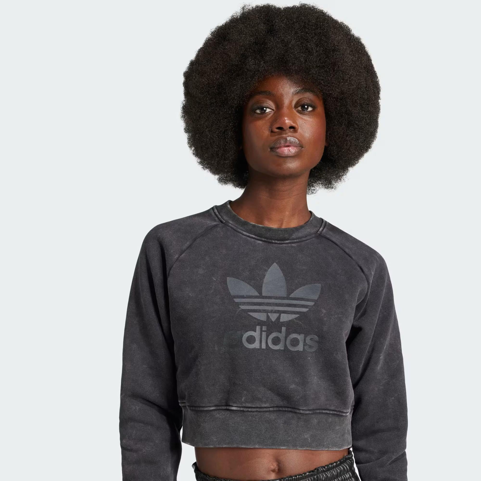 Adidas Kadın Sweatshirt Wash  Iw5559 WASH SWEATSHIRT