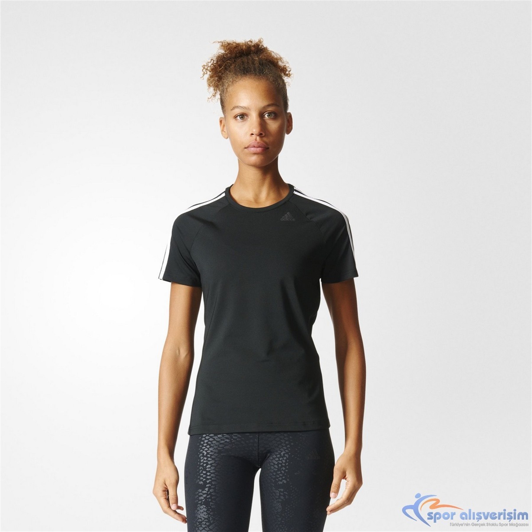 Adidas Kadın T-Shirt BK2682 D2M TEE 3S