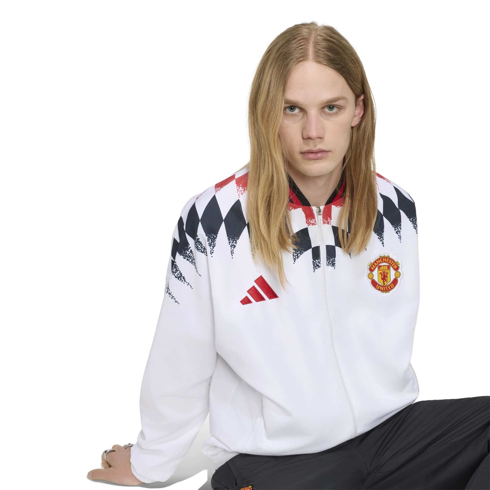 Adidas Manchester United Erkek Futbol Ceket KV4348 MUFC ST TT