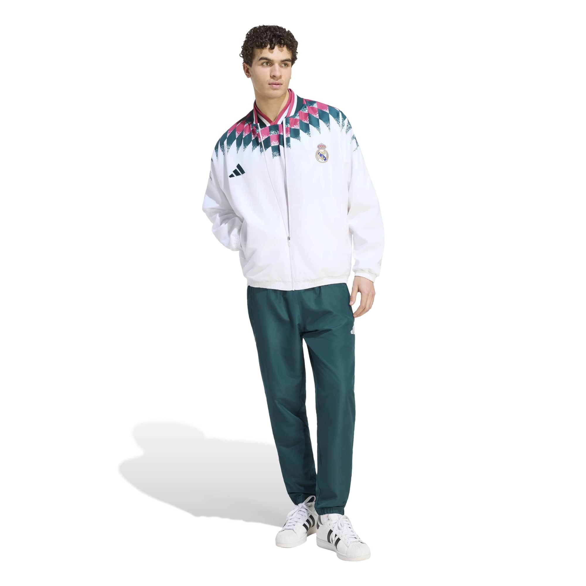 Adidas Real Madrid Erkek Futbol Ceket ST TT KG2956