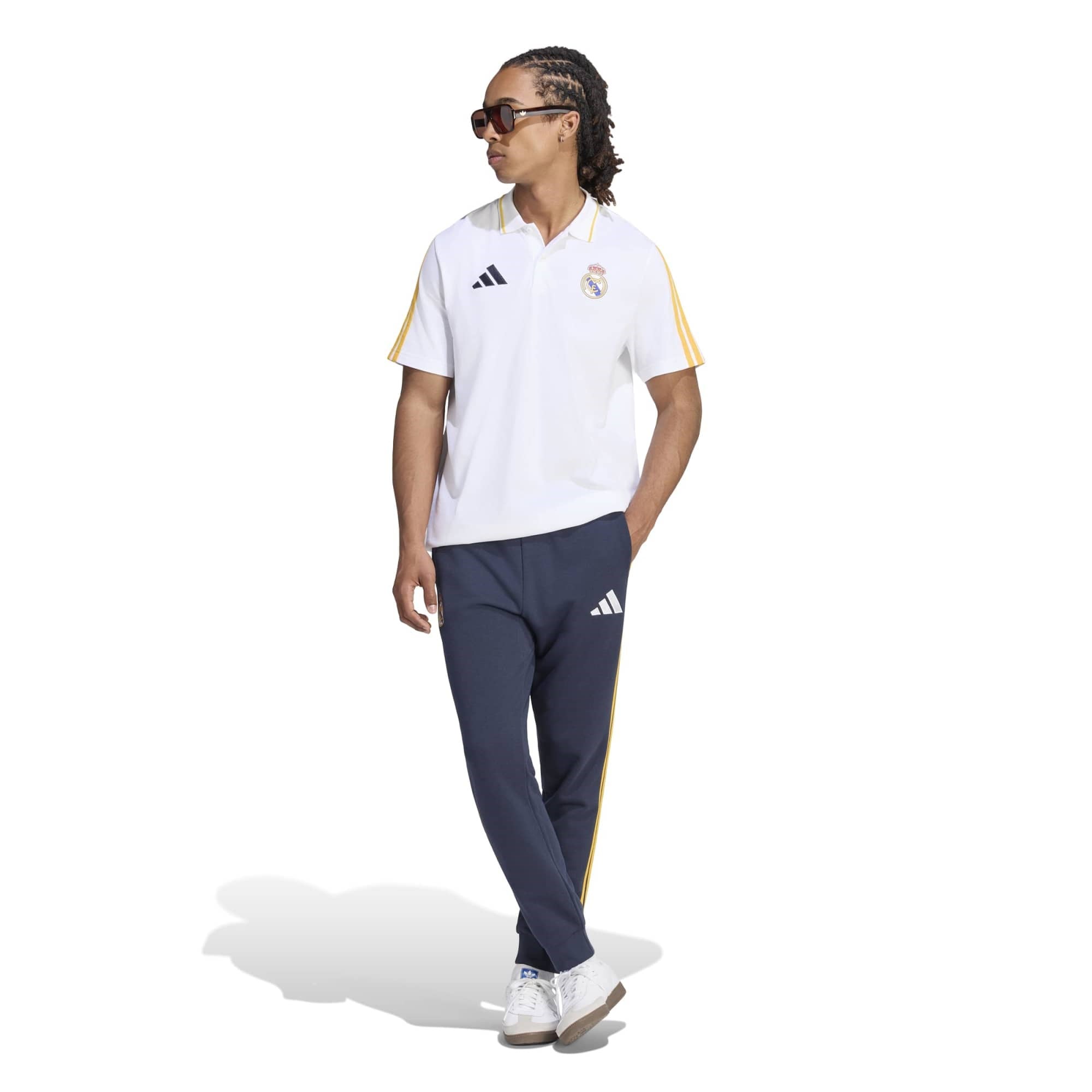Adidas Real Madrid Erkek Futbol Polo Yaka T-Shırt Real Dna Polo Kg2946