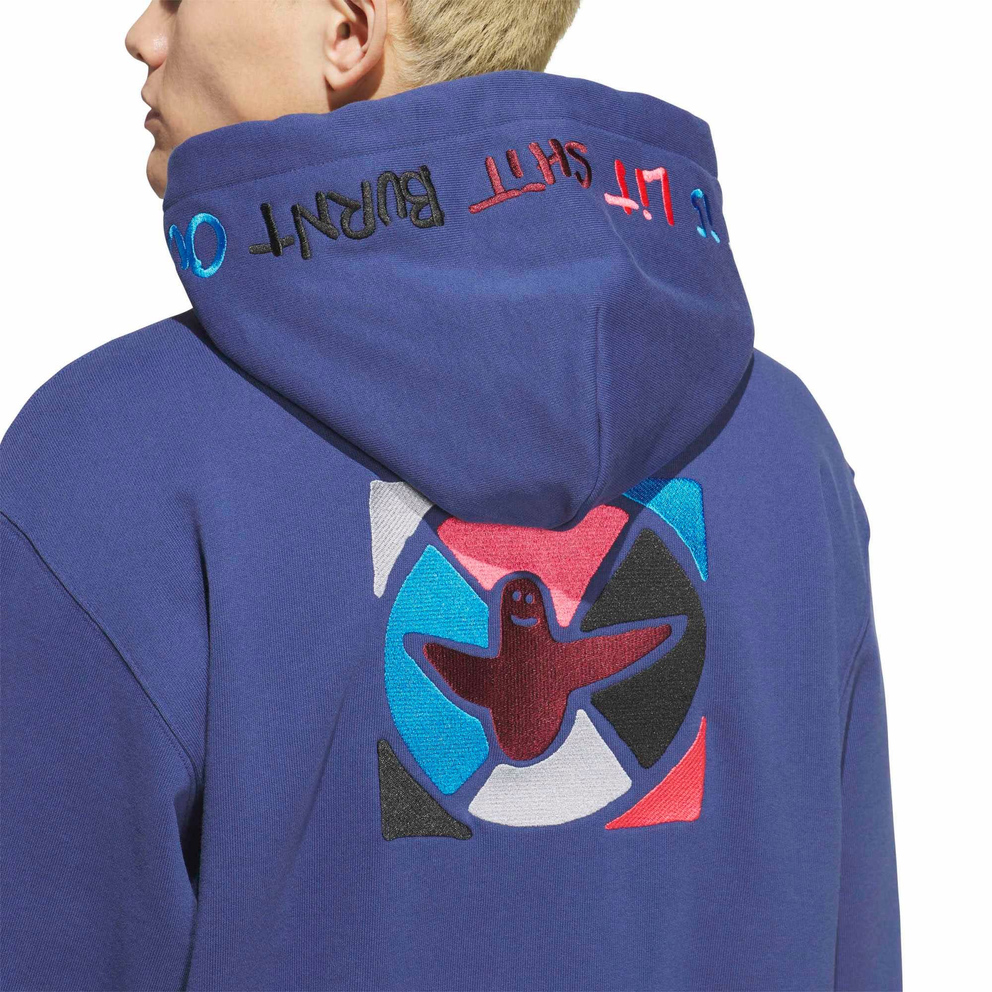 Adidas Unisex Kapüşonlu Sweatshirt - Hoodie Gonz Graph HDY - KQ6274