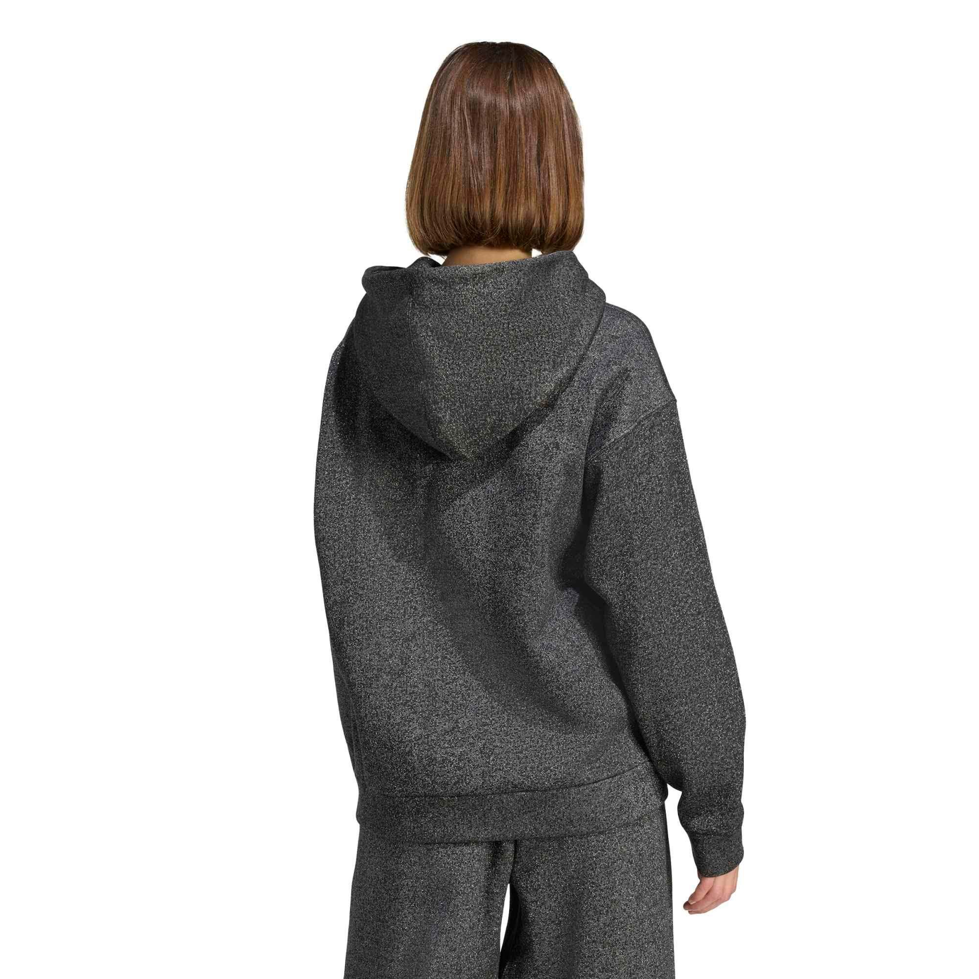 ALL SZN Holiday Glitter Fleece Loose Hoodie