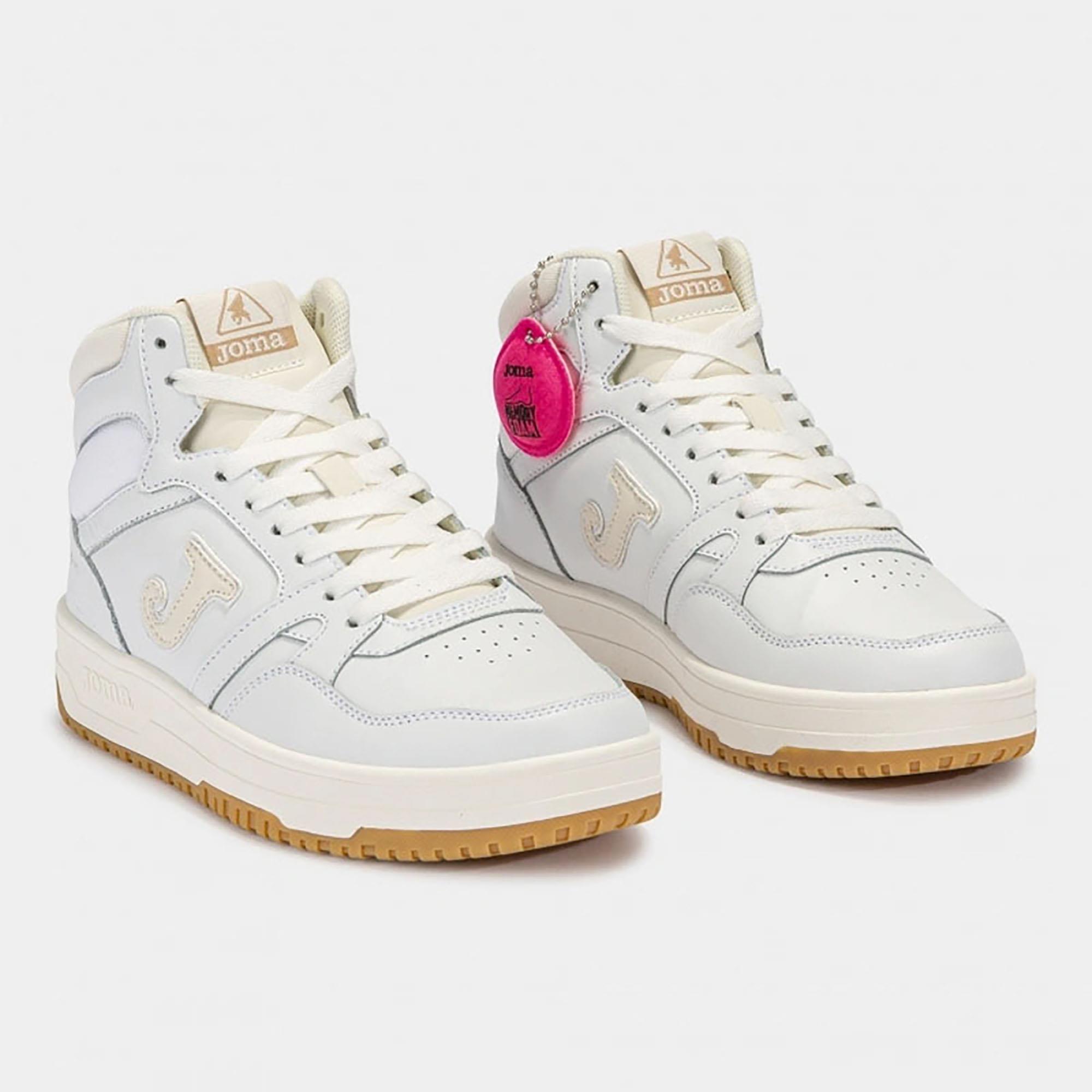 C.PLATEA MID LADY 2425 WHITE BEIGE