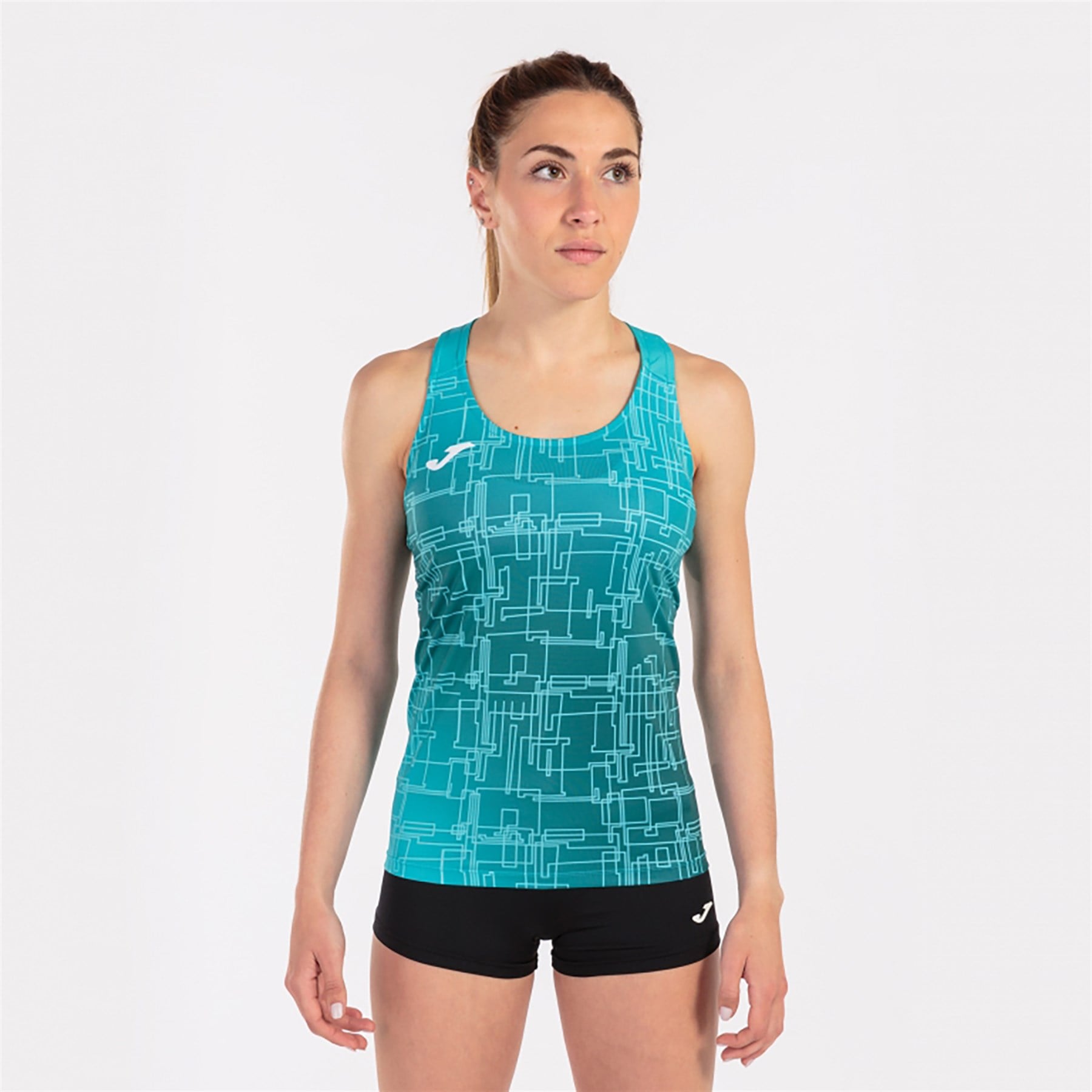 ELITE VIII TANK TOP TURQUOISE