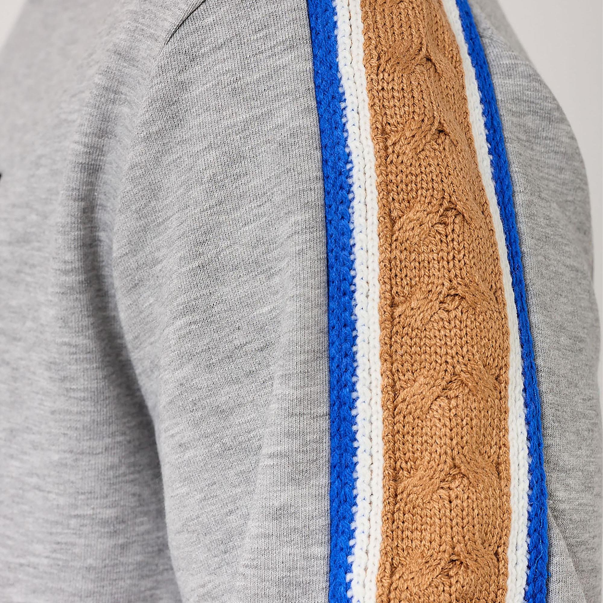 Fila Erkek Bisiklet Yaka Sweatshirt Braid Detail TM411156