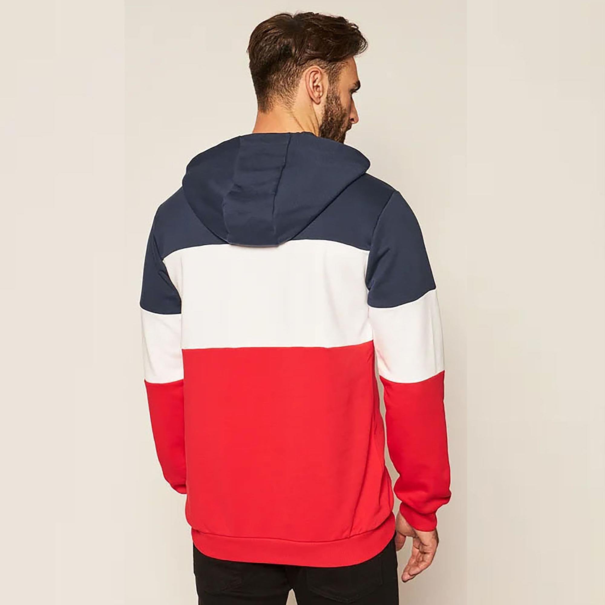 Fila Erkek Kapşonlu Sweatshirt Night Blocked 687001
