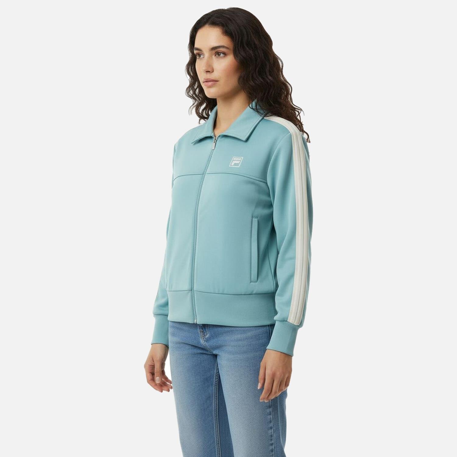 Fila Kadın Günlük Eşofman Üstü Como Boxy Taped Track Jacket Faw1170.50112