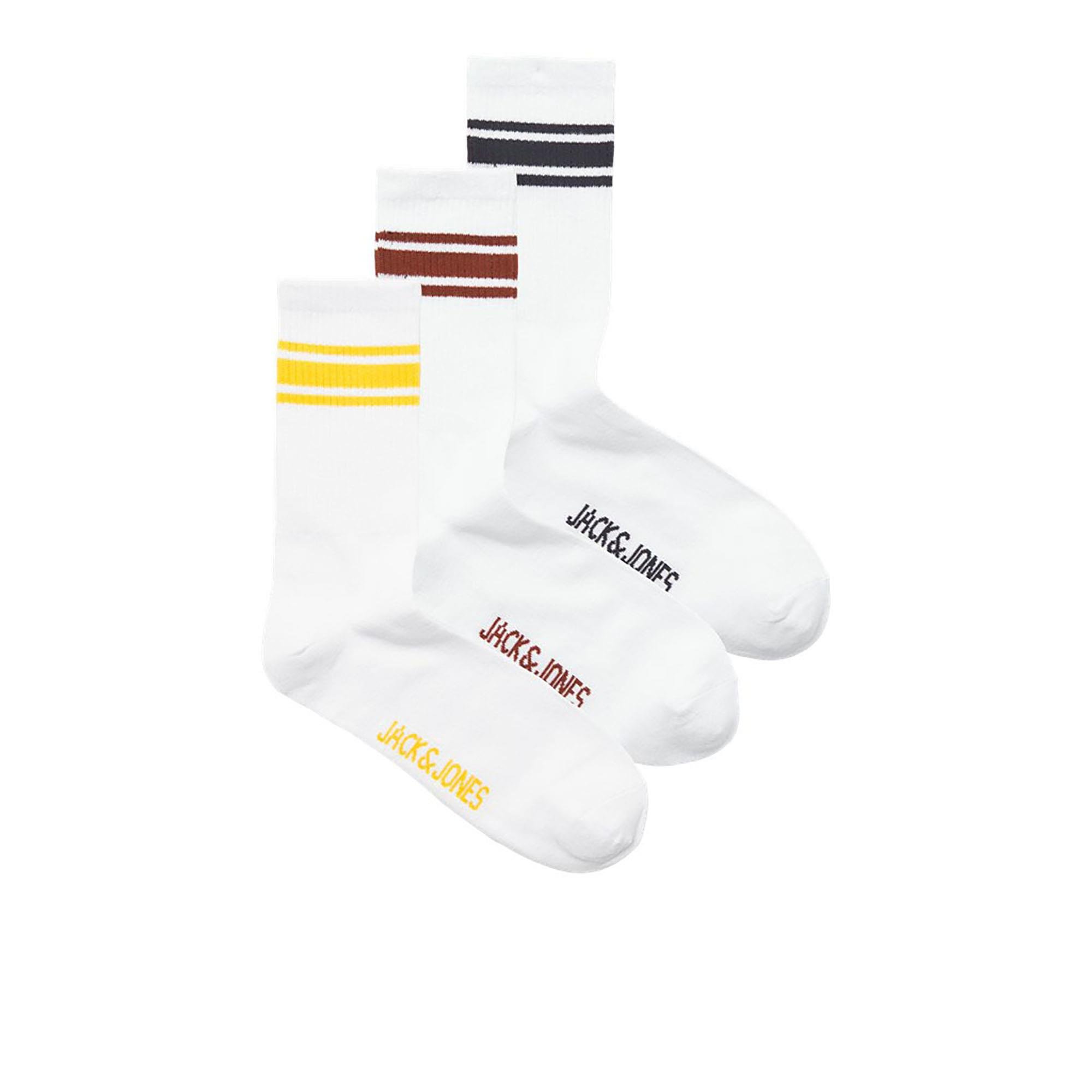 Jack & Jones Erkek 3'lü Paket Çorap 12263417