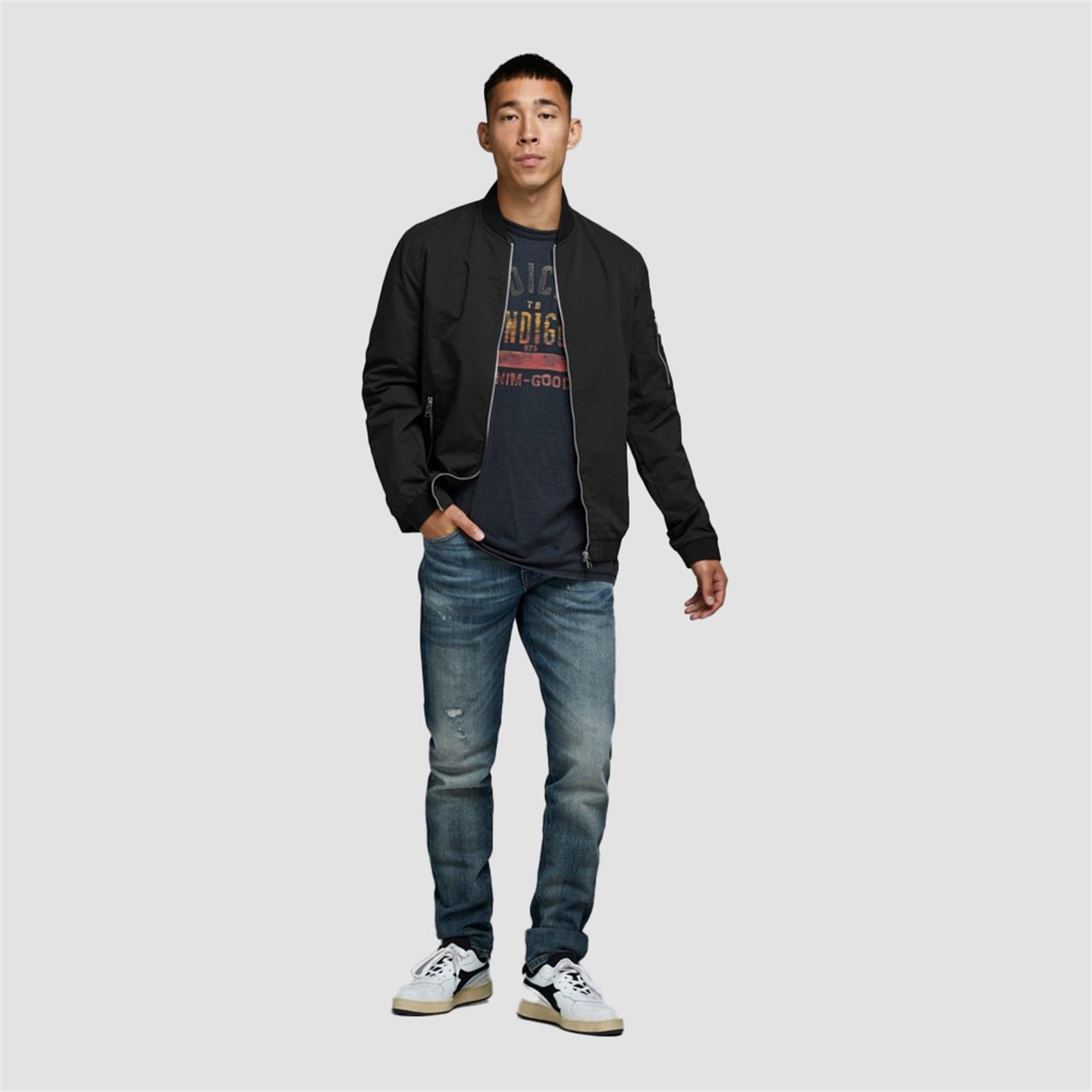 Jack & Jones Erkek Bomber Mont 12165203