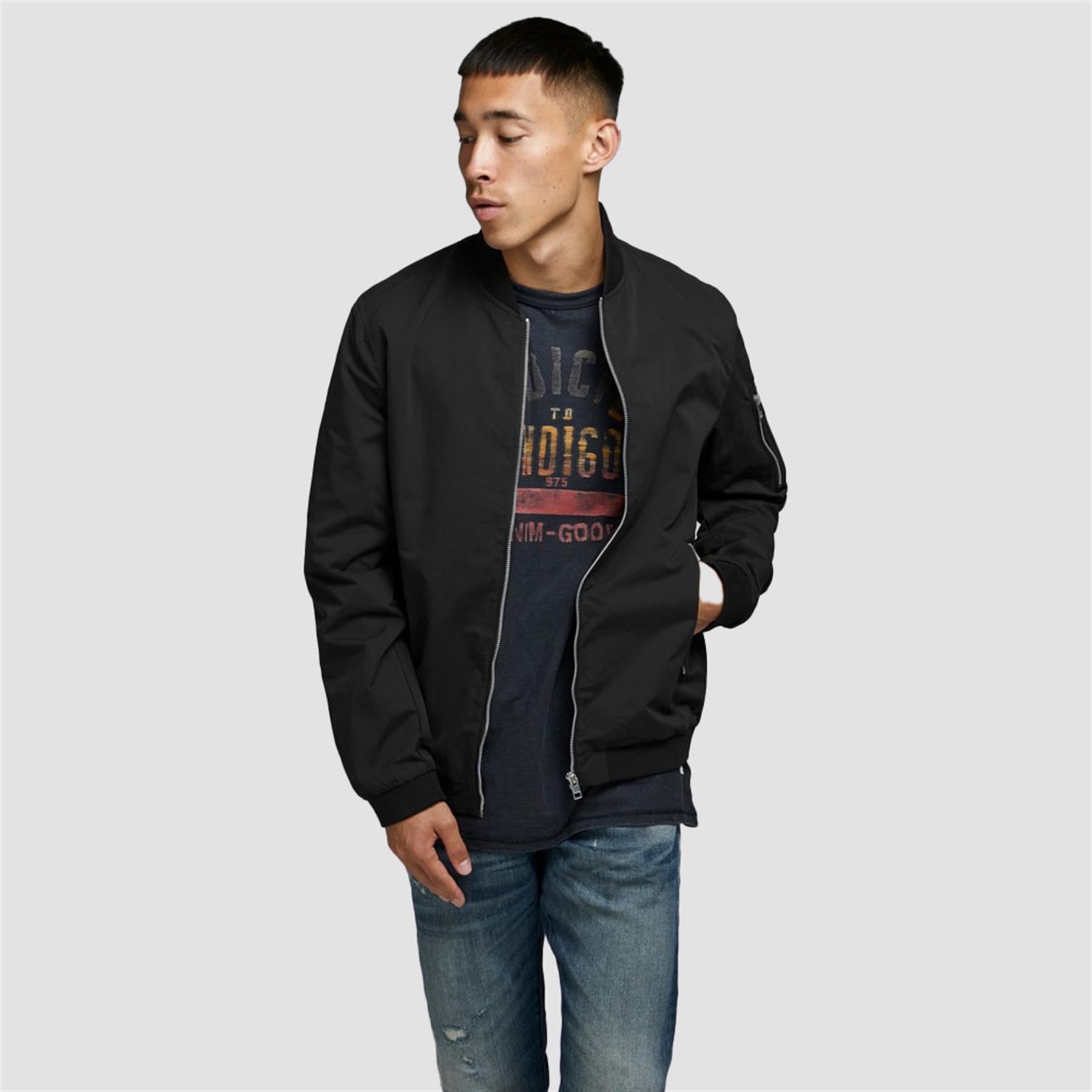 Jack & Jones Erkek Bomber Mont 12165203