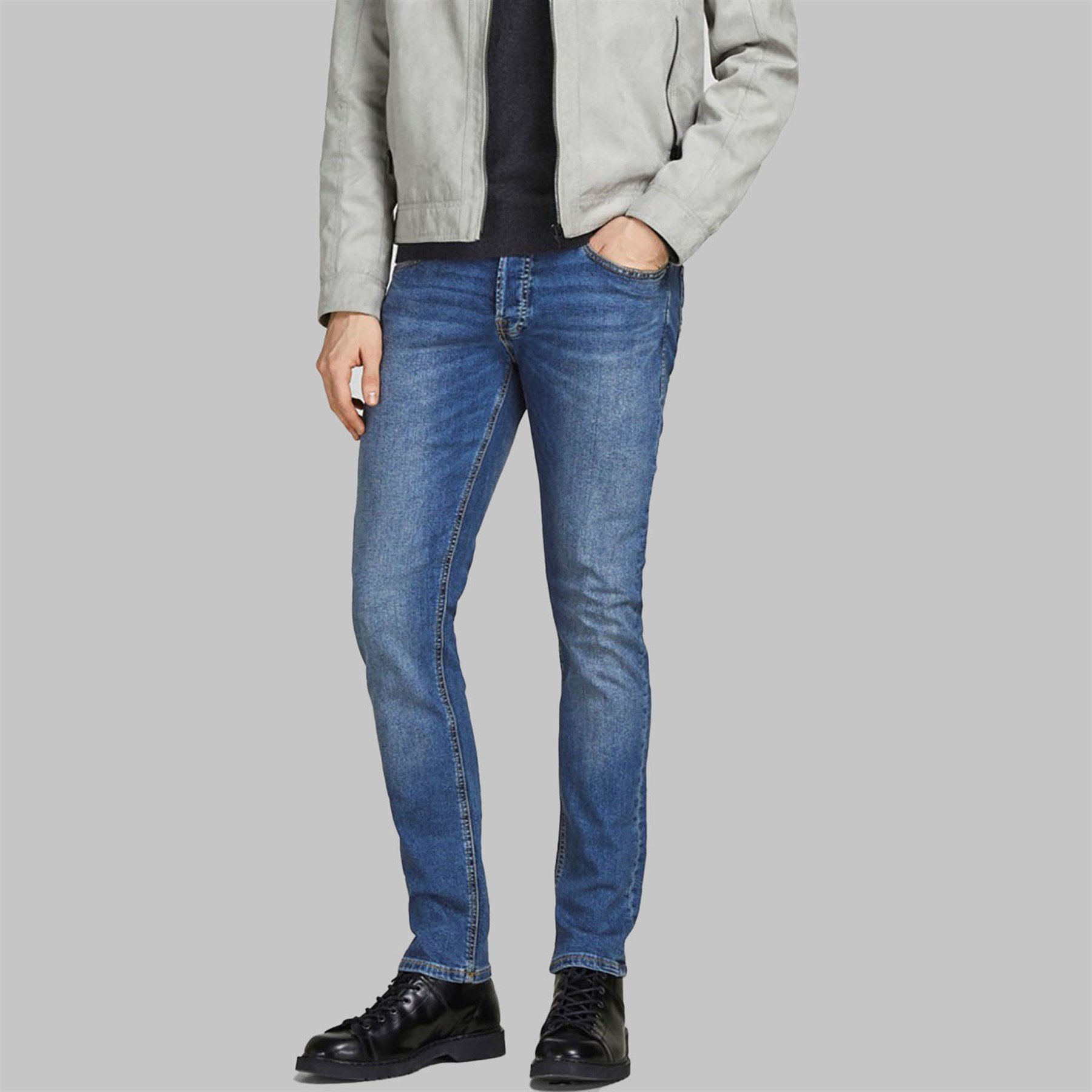 Jack & Jones Erkek Glenn Slim Fit Jeans Pantolon 12184473