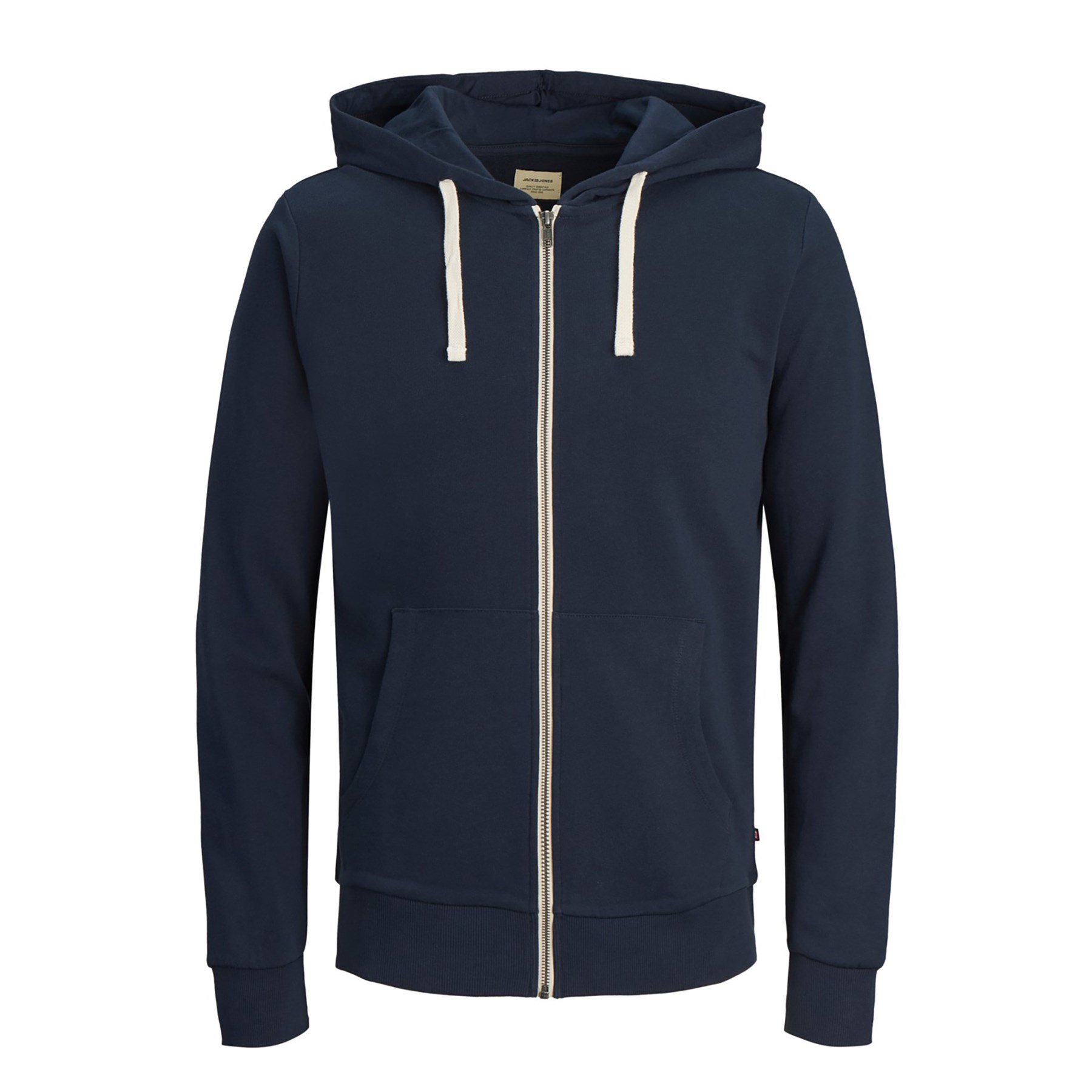 Jack & Jones Erkek Kapşonlu Fermuarlı Sweatshirt 12136884