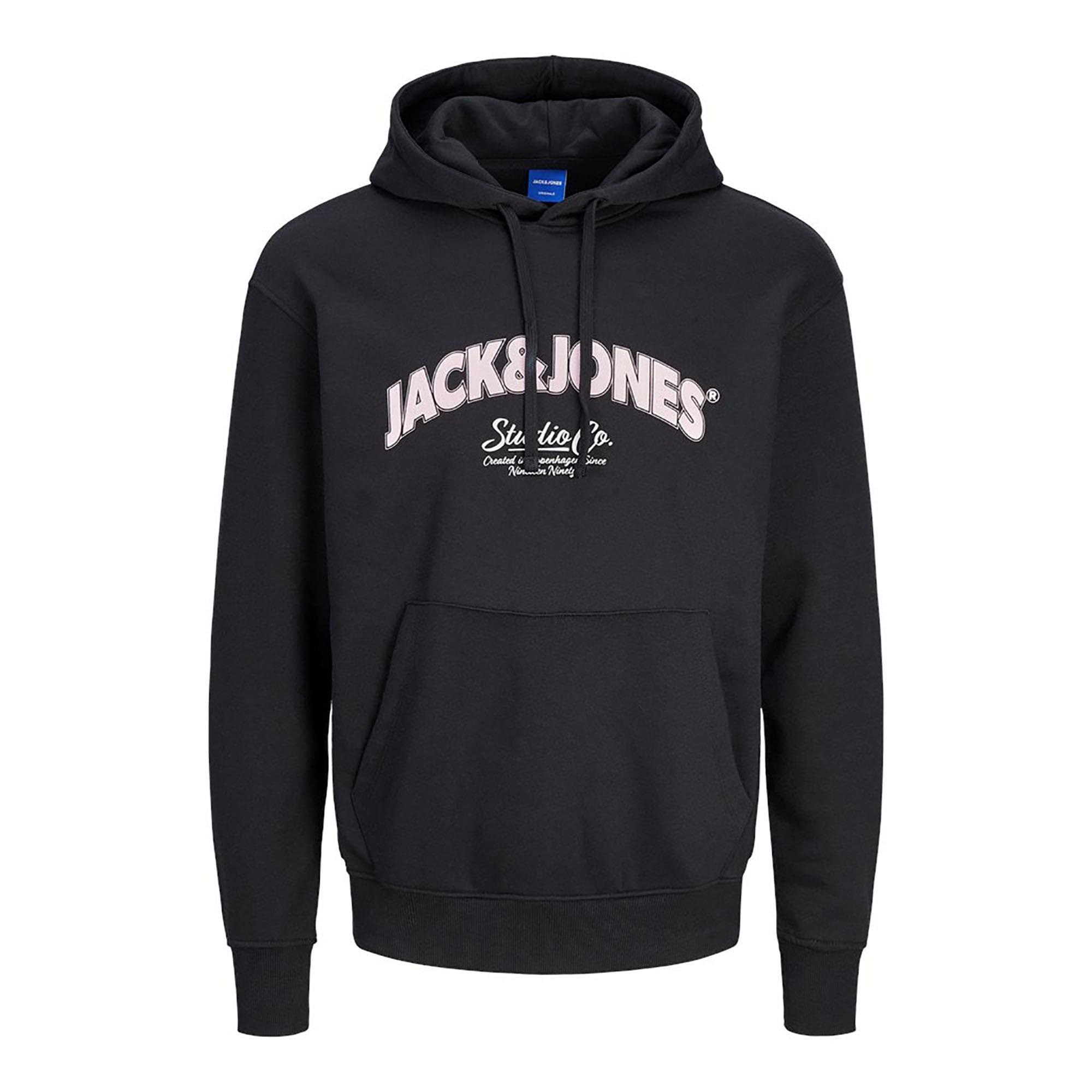 Jack & Jones Erkek Kapşonlu Sweatshirt 12267584