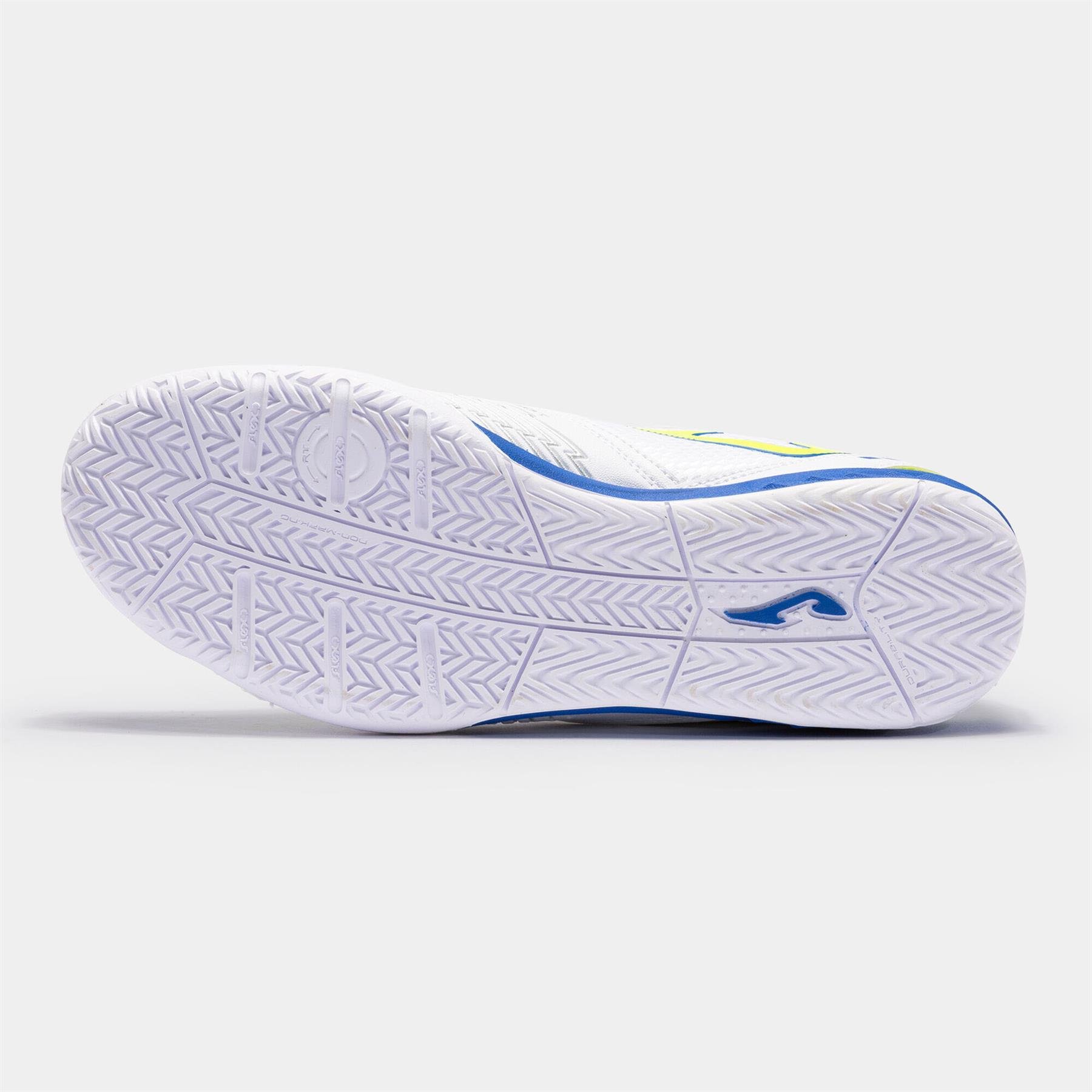 Joma Erkek Futsal Maç Ayakkabı Dribling 2302 White Blue Indoor Drıs2302In