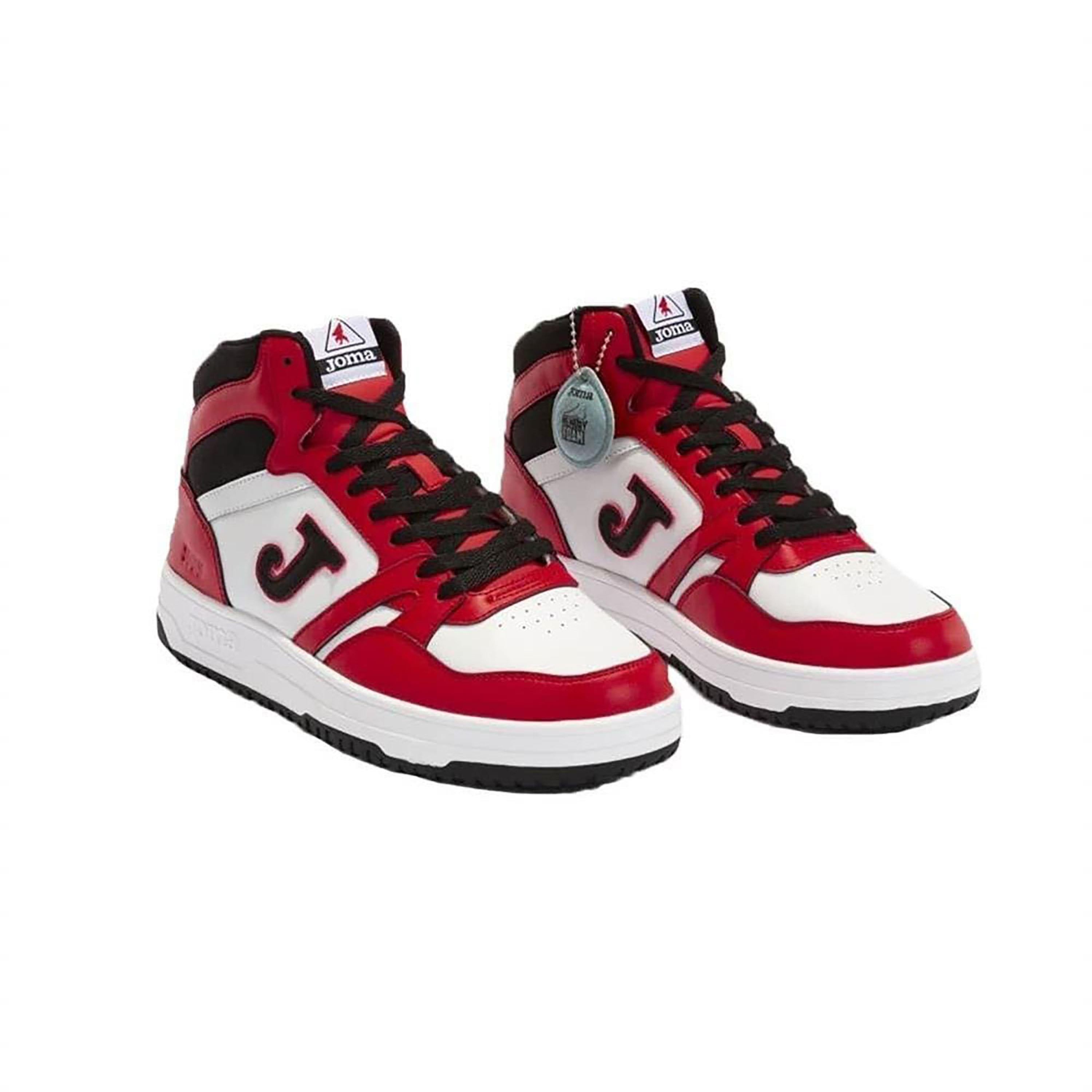 Joma Erkek Günlük Spor Ayakkabı C.Platea Mid Men 2406 Cplamw2406 C.PLATEA MID MEN 2406 WHITE RED